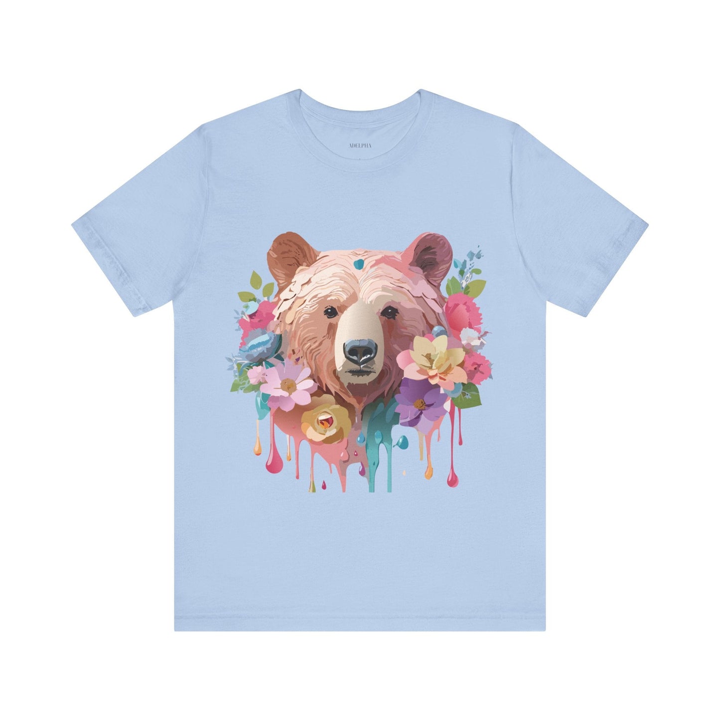 Bear Shirt Graphic Tee Unisex Jersey Short Sleeve Vintage Inspired Adelpha