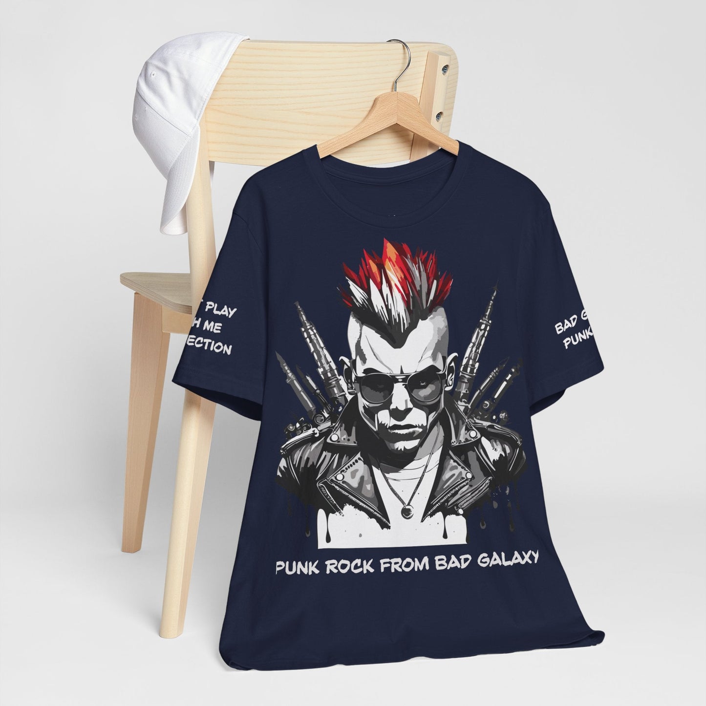 Punk Rock Tee Shirt Made In USA 100 Cotton Eco Friendly Inks Durable Stitching Quality
