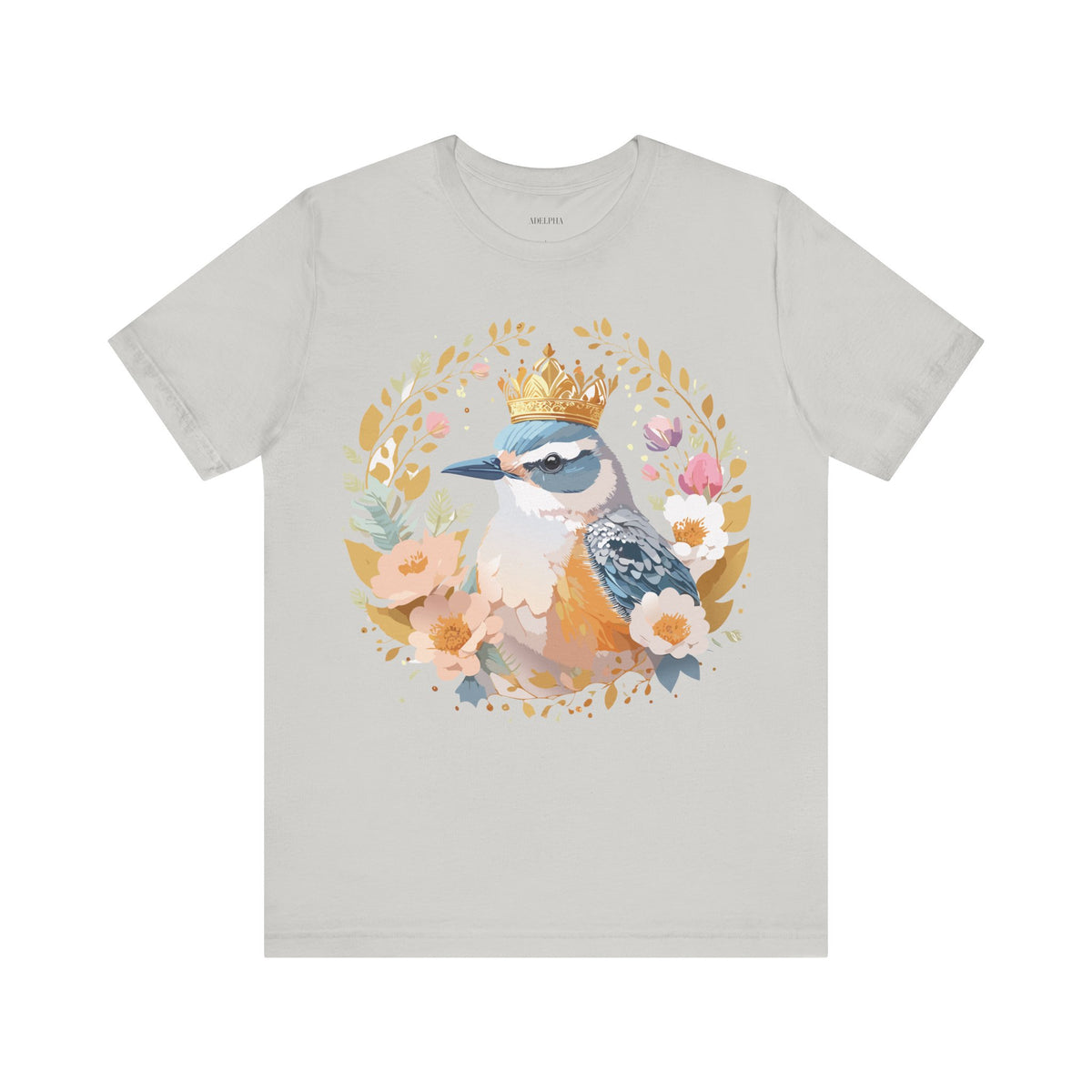 Medallion Graphic Unisex Cotton Bella+Canvas Tee with Art Design d54