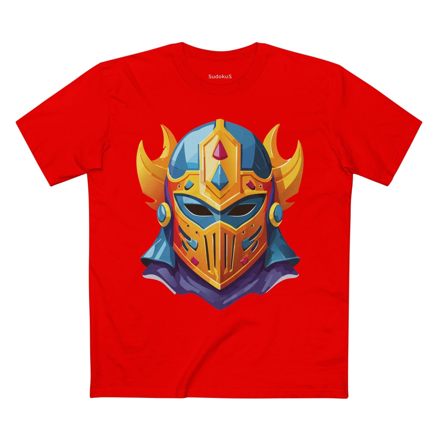 Mask Graphic Unisex 100 Cotton Staple Tee 15