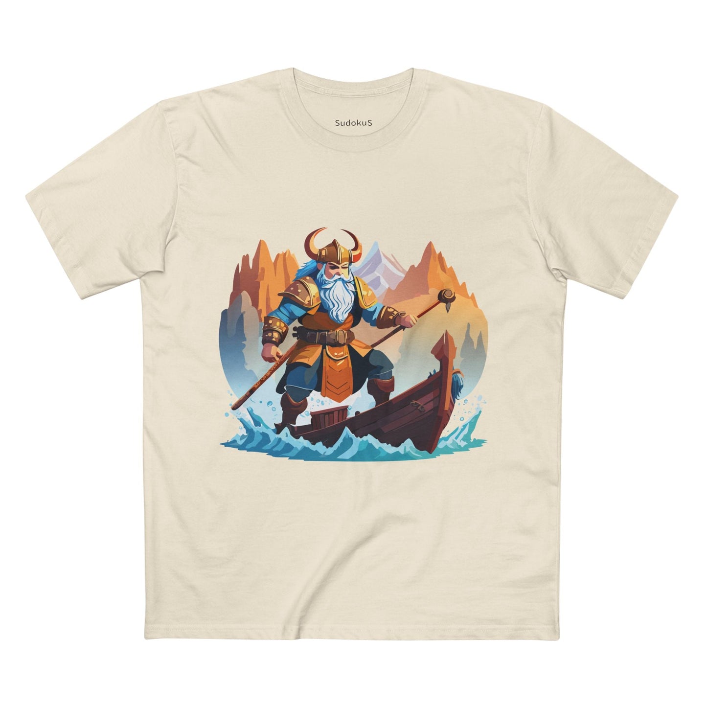 Viking Graphic Unisex 100 Cotton Staple Tee 27