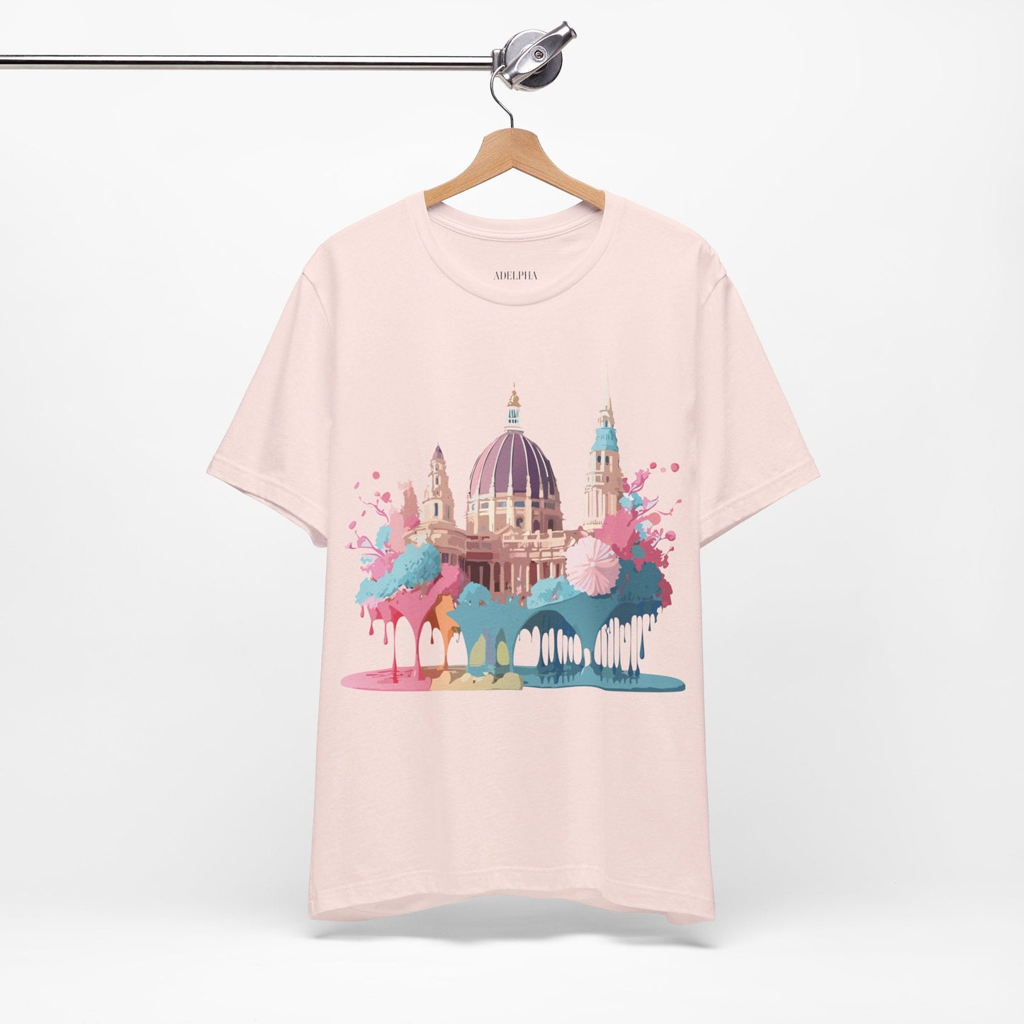 Vienna Tourist Shirt Graphic Tee Unisex Jersey Short Sleeve Vintage Inspired Artwork Adelpha