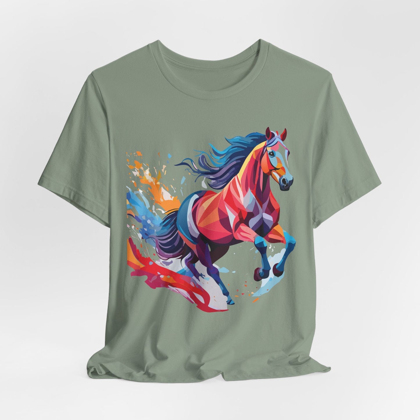 Unisex Animal Shirt Art Design Tee With Animals Wild Animals Graphic Tee For Everyday Wear