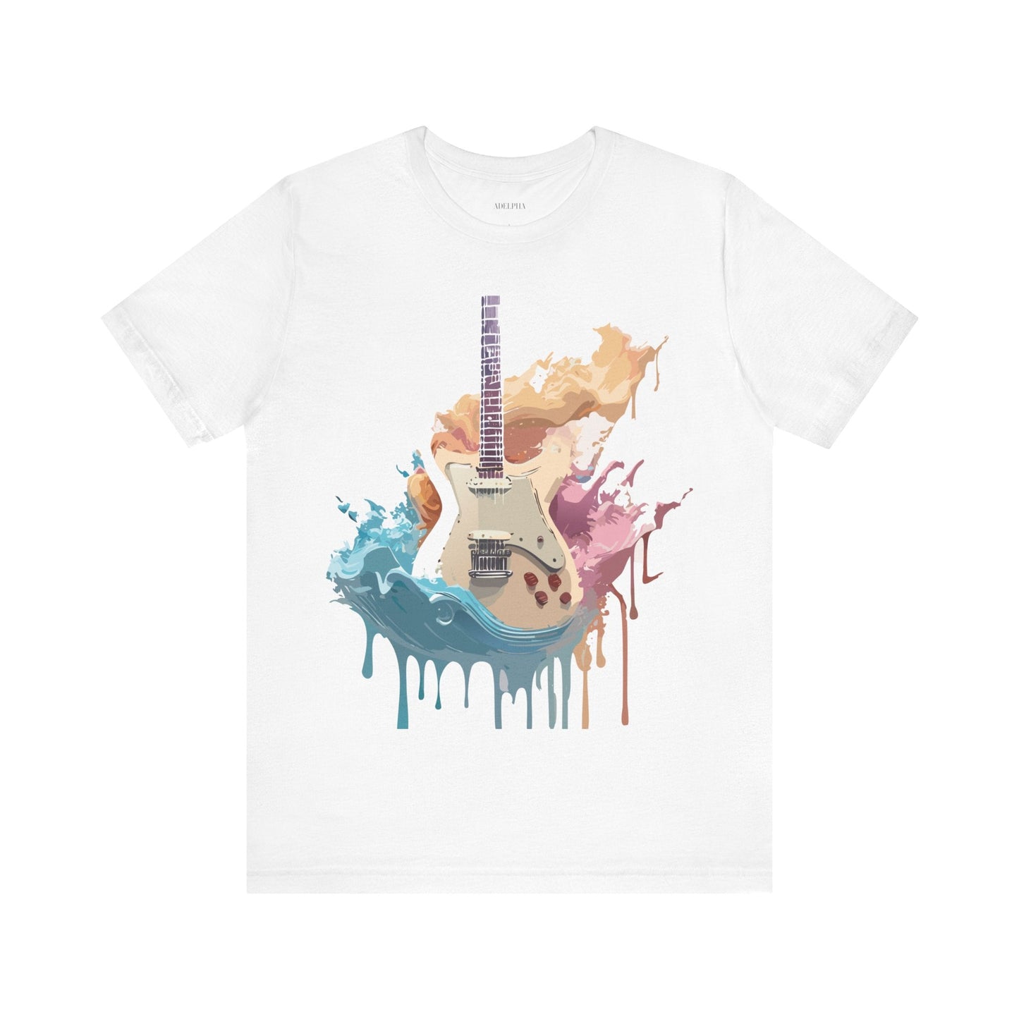 Adelpha Graphic Music T Shirt Unisex Vintage Inspired Art Tee With Original Artwork