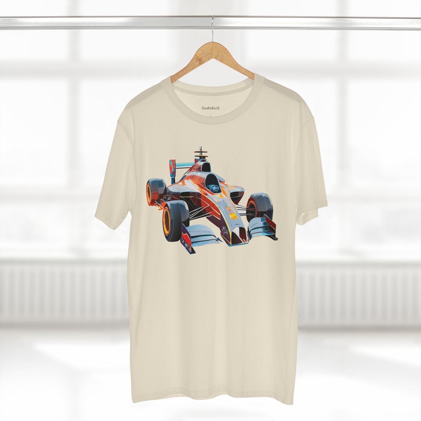 Car Graphic Unisex 100 Cotton Staple Tee 9