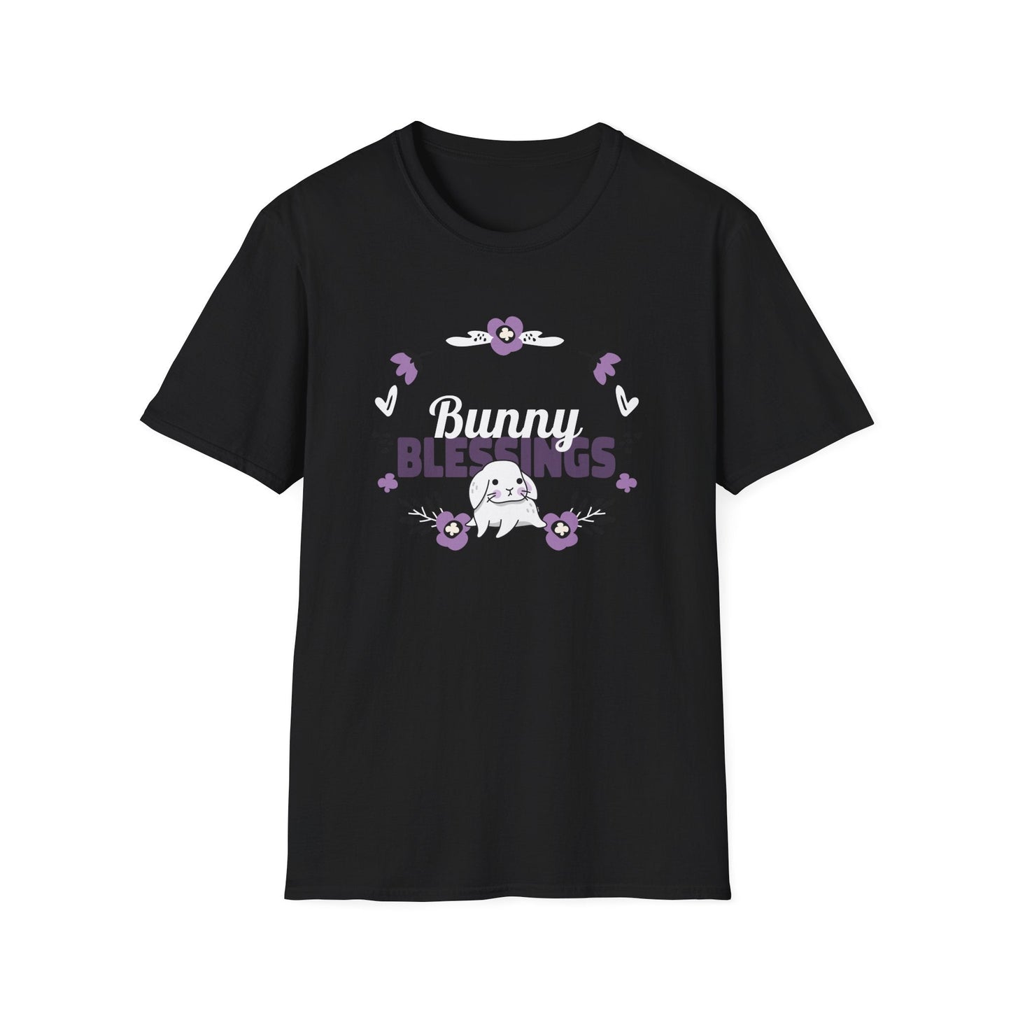 Easter Bunny T Shirt Unisex Gildan Softstyle 64000 Tee With Easter Signature Design
