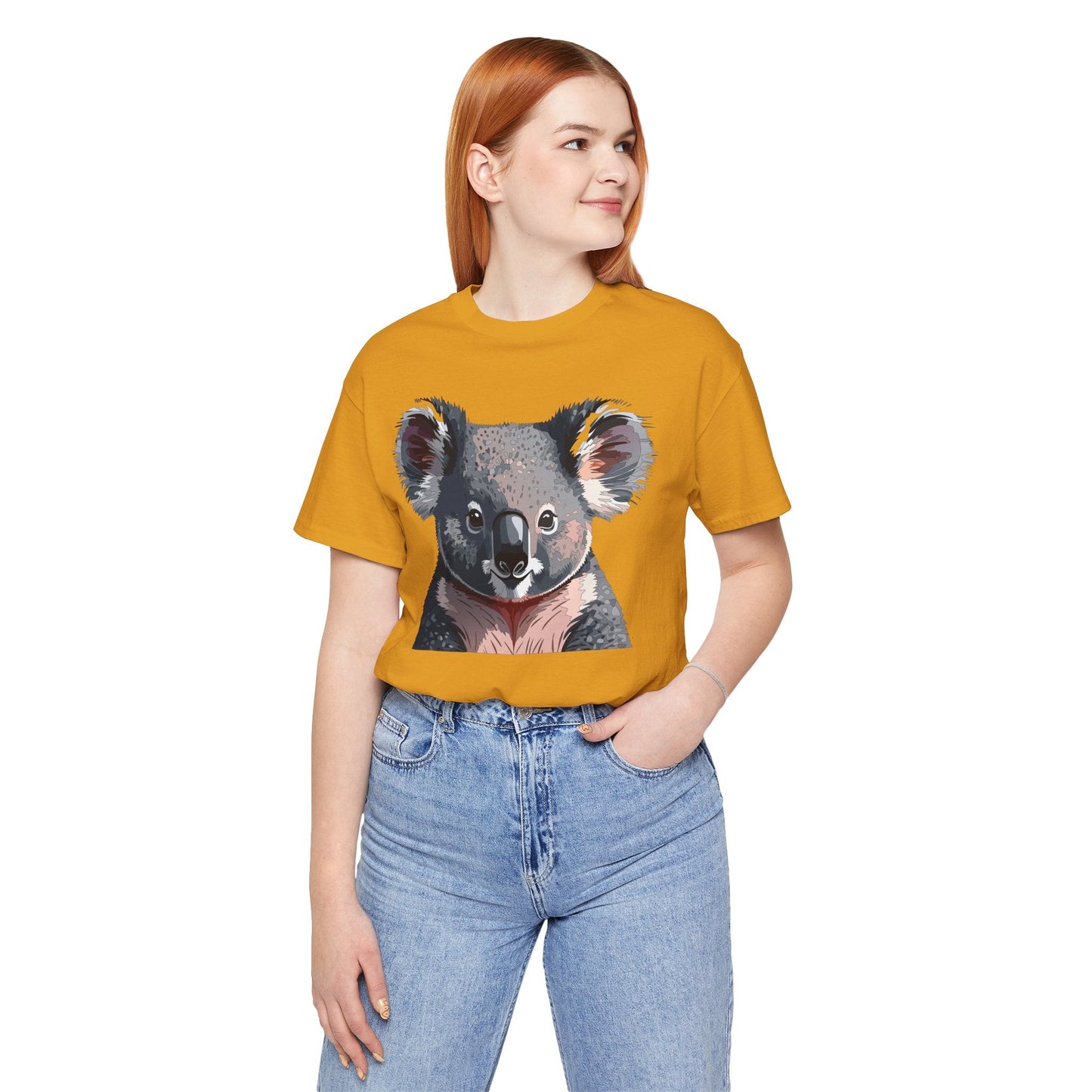 Unisex Animal Shirt Graphic Tee With Wildlife Art Design Animal Print Short Sleeve Casual Wear