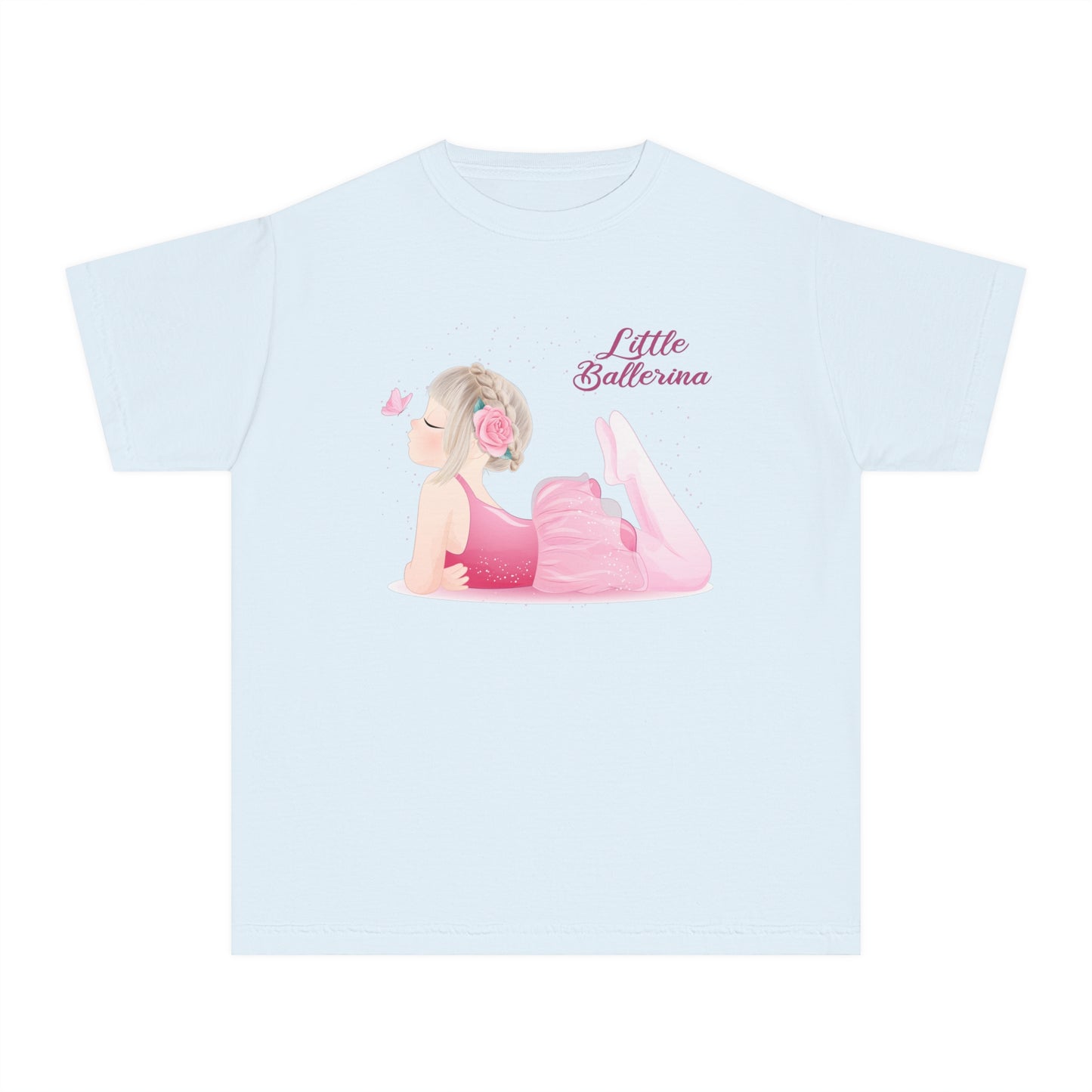 Youth Tee Shirt with Little Ballerina