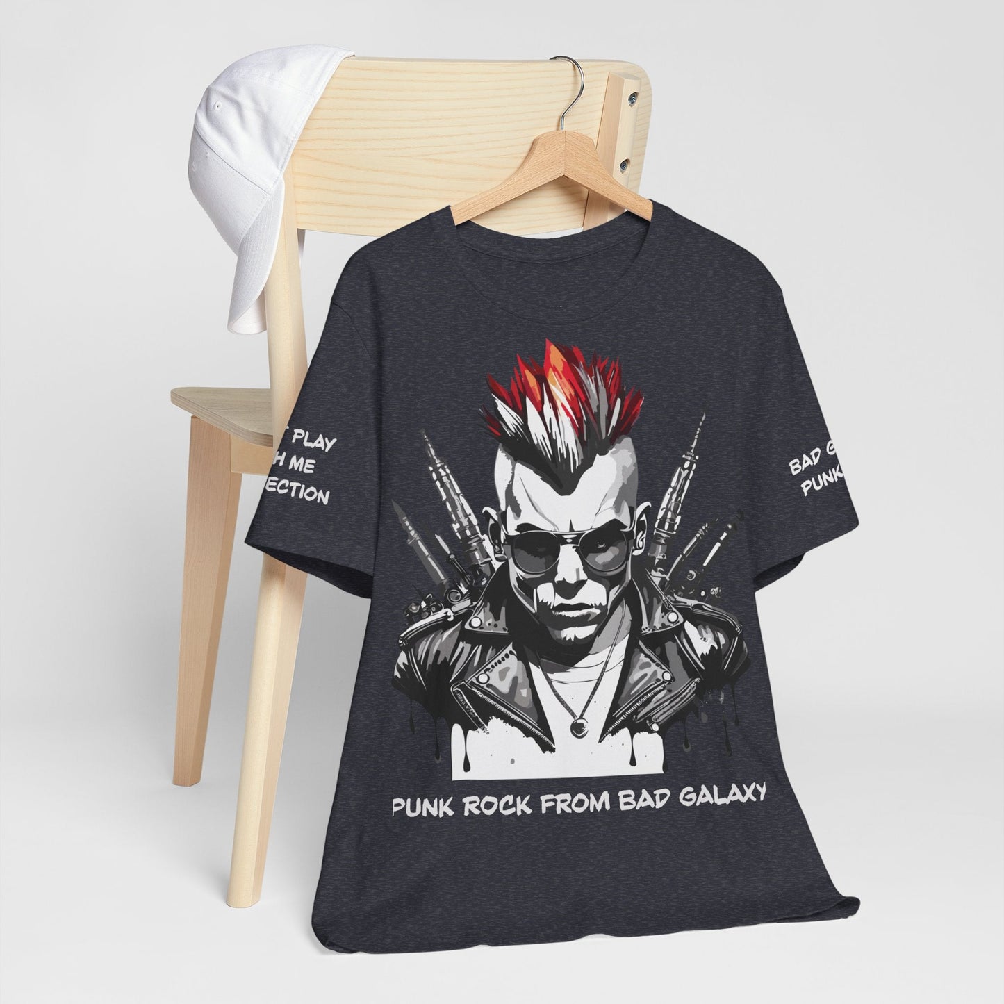 Punk Rock Tee Shirt Made In USA 100 Cotton Eco Friendly Inks Durable Stitching Quality