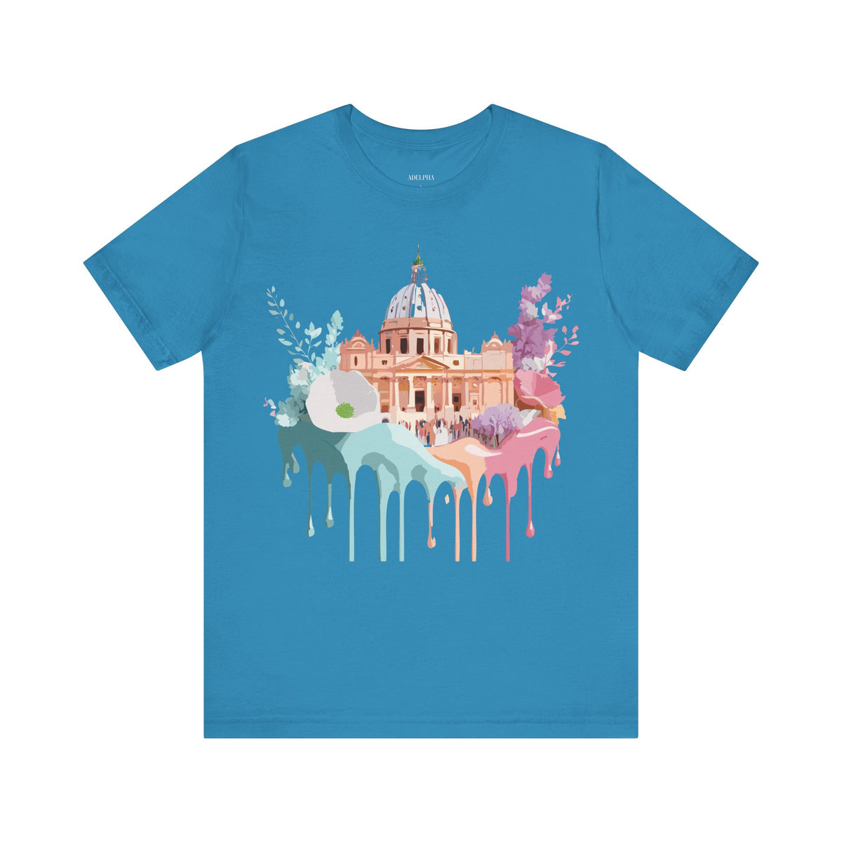 Unisex Cotton Bella+Canvas Tee with Rome