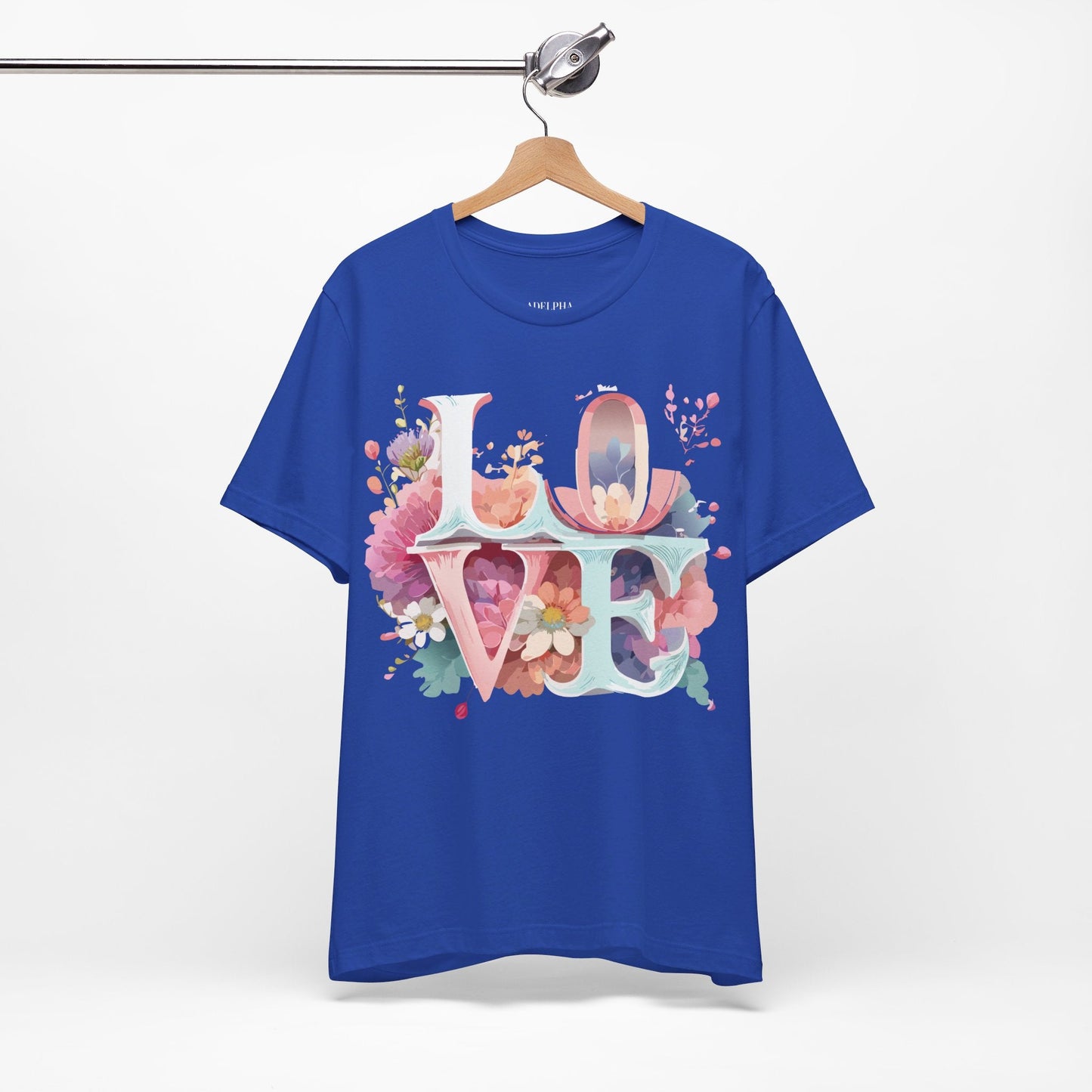 Valentine Graphic Tee Unisex Jersey Short Sleeve Art Design By Adelpha Vintage Inspired