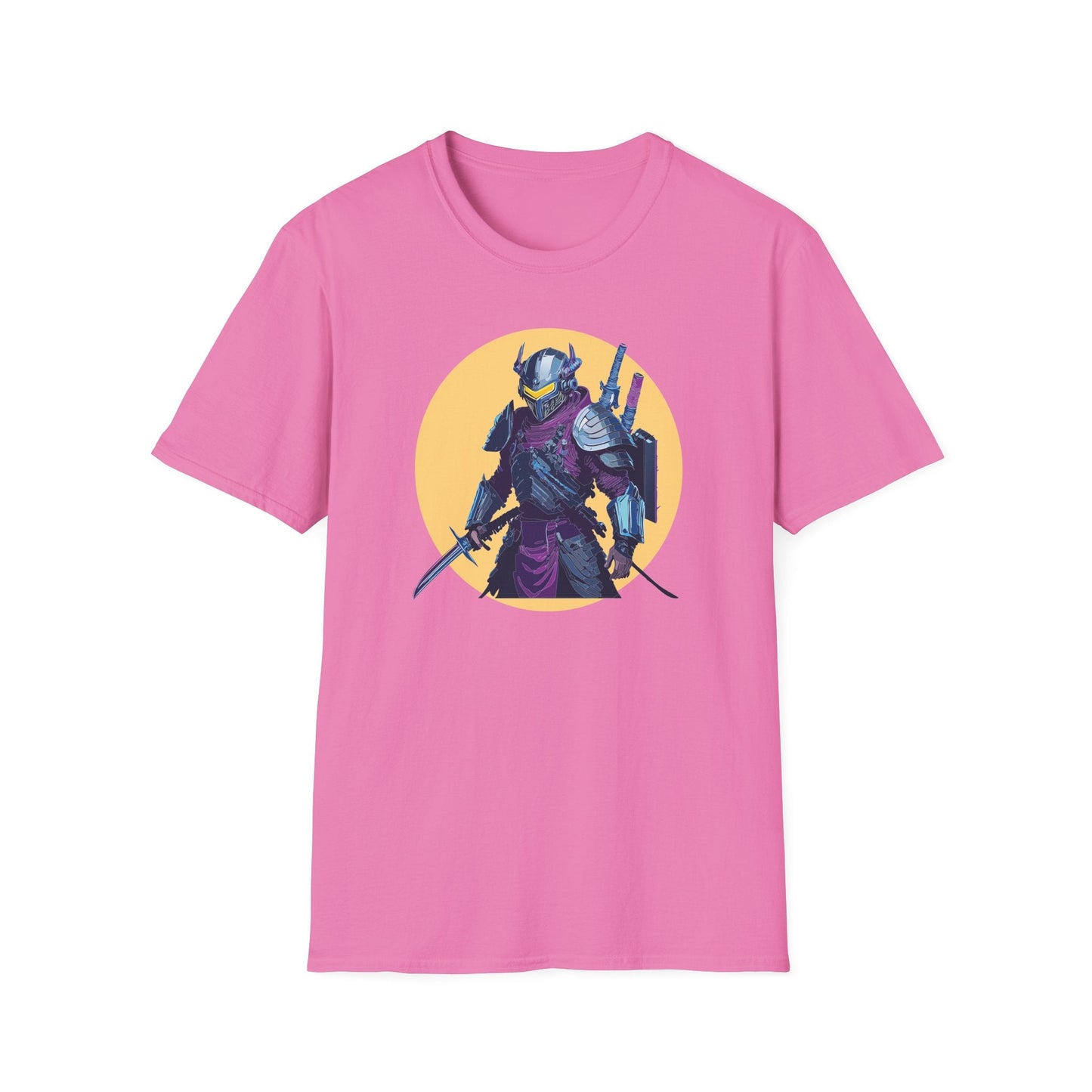 Samurai Shirt Unisex T Shirt Softstyle Gildan 64000 Cotton Tee Breathable Comfortable