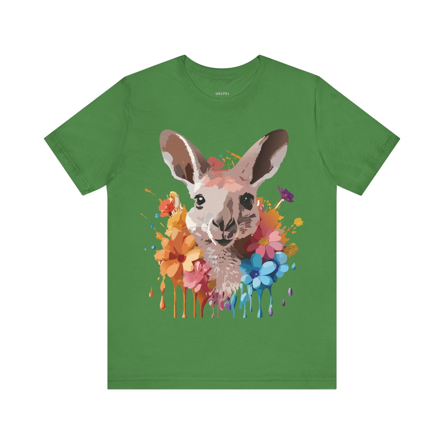 Kangaroo Graphic T Shirt Unisex Adelpha Art Design Vintage Inspired Tee With Original Artwork