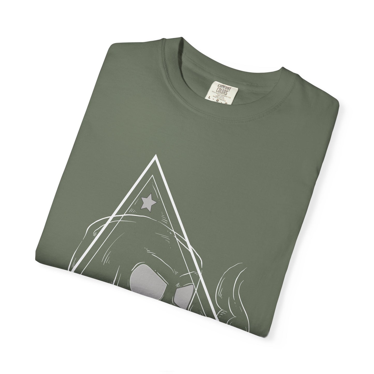 Camiseta unisex de algodón con calavera 