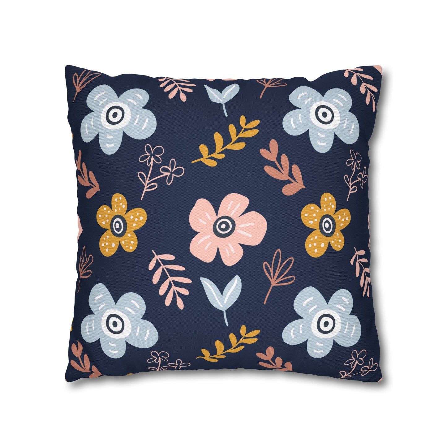 Floral Poly Pillowcase