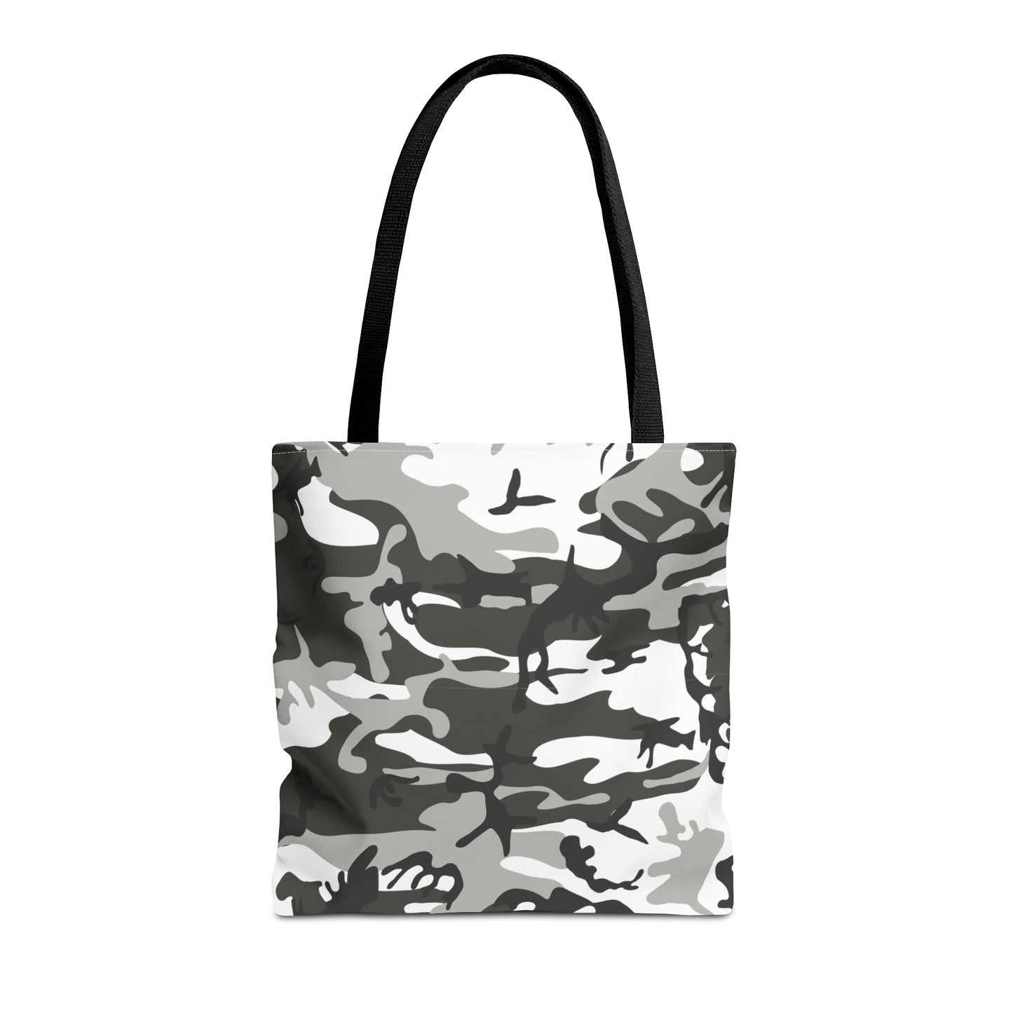 Canvas Bag with Abstract Prints