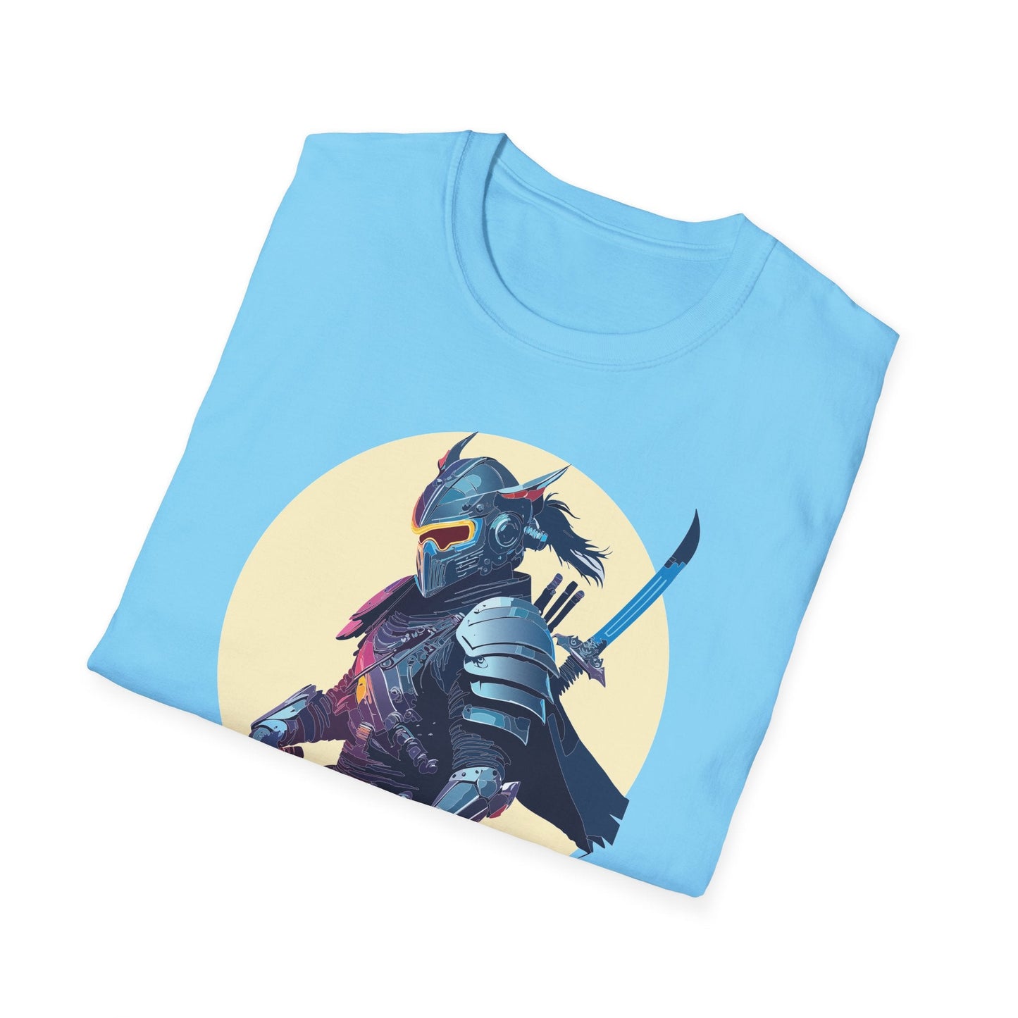 Samurai Shirt Unisex Softstyle Short Sleeve T Shirt Gildan 64000 Breathable Comfort Wear