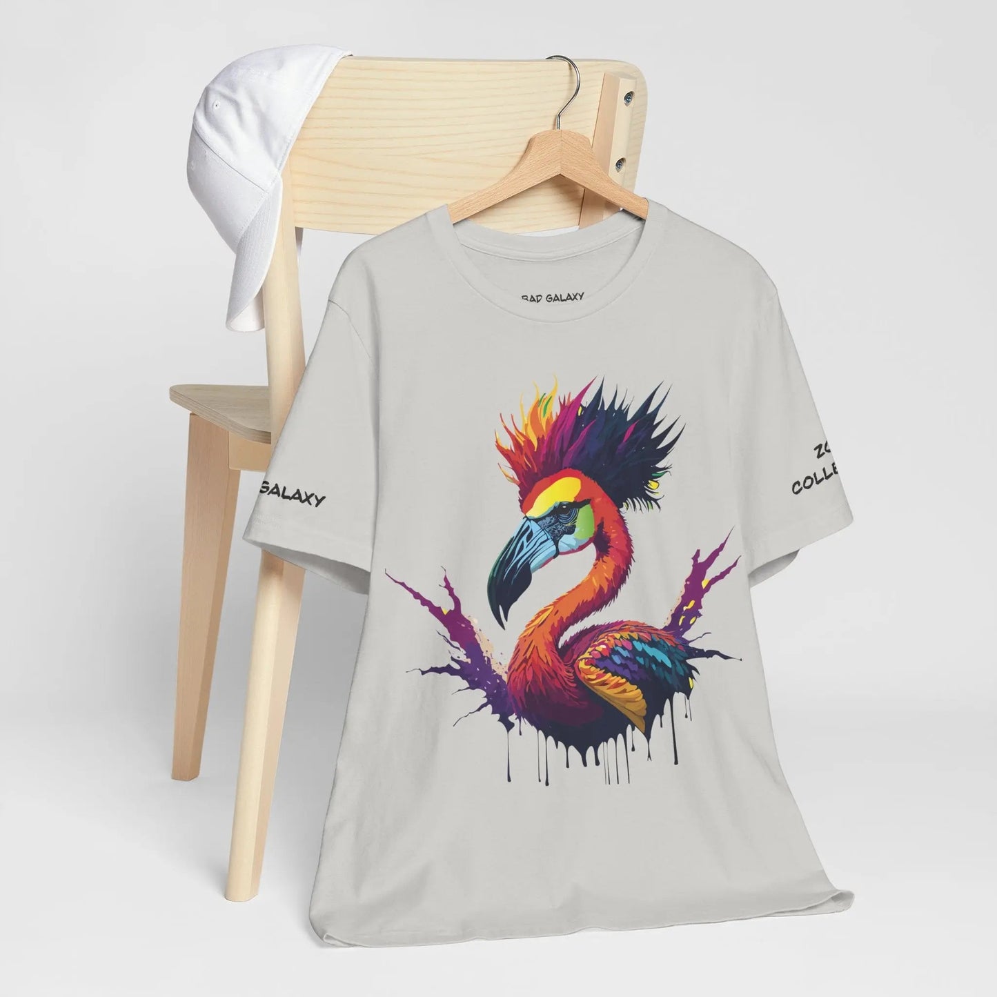 Animal T Shirt By Bad Galaxy Made To Order Cotton Tee With Eco Friendly Inks Soft Comfort Fit