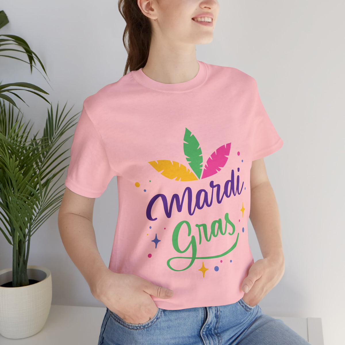 Camiseta unisex de algodón para carnaval