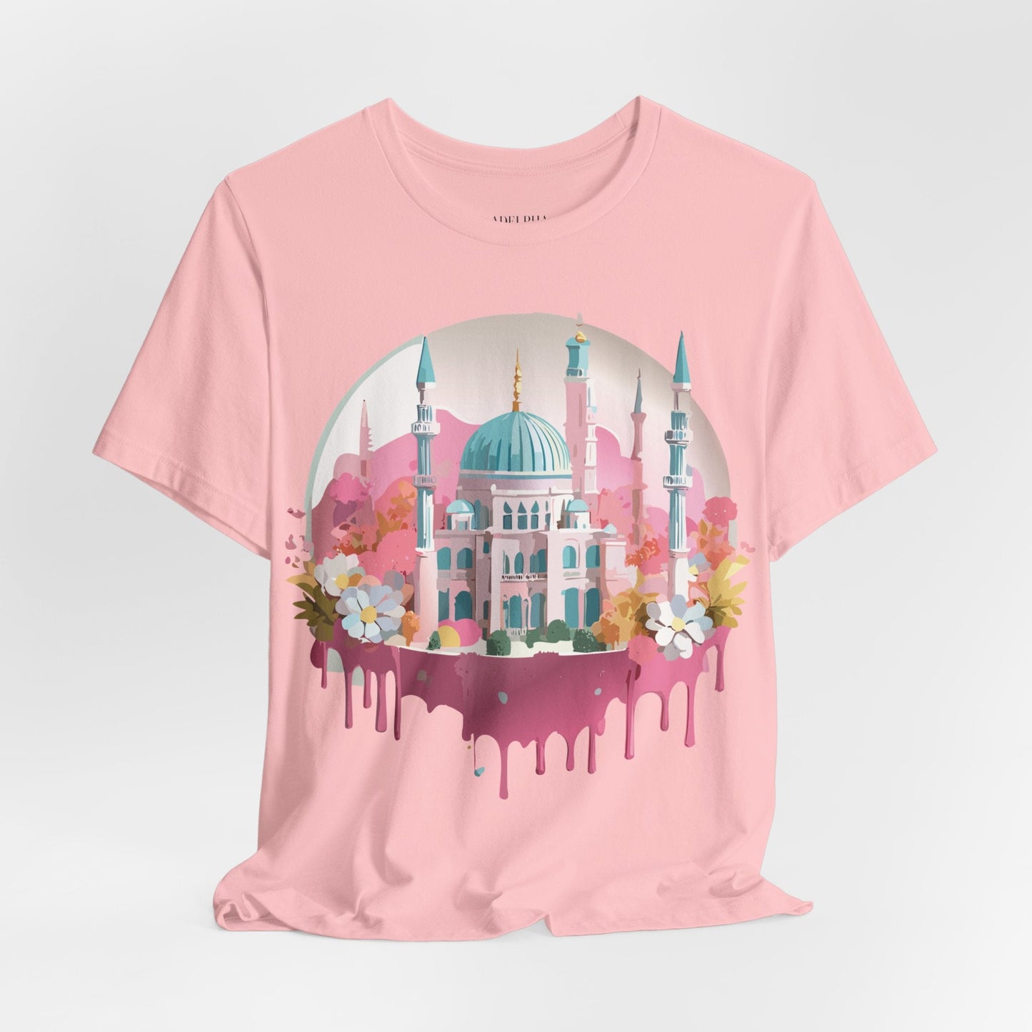 Istanbul Tourist Shirt Unisex Short Sleeve Graphic Tee Vintage Inspired Art Adelpha