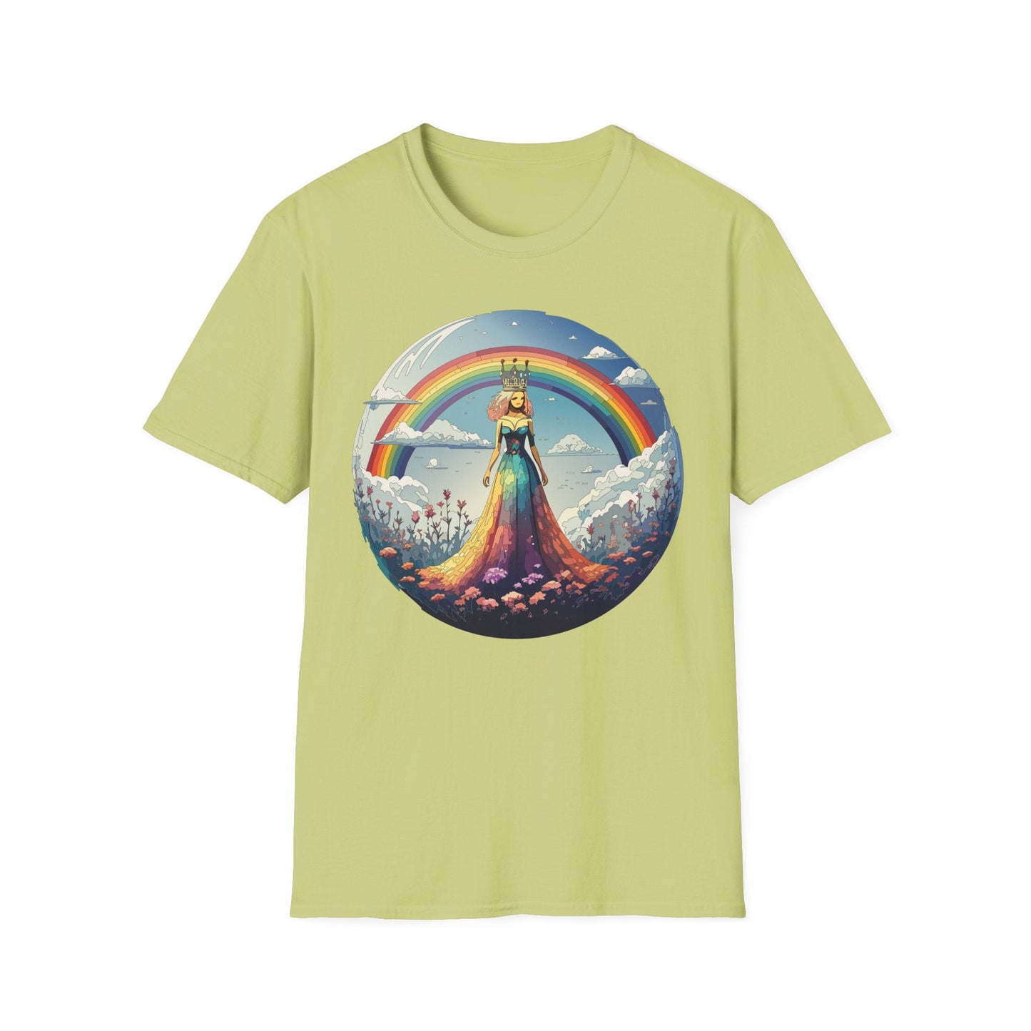Womens Graphic T Shirt Art Design Tee Softstyle 64000 100 Percent Cotton Comfort