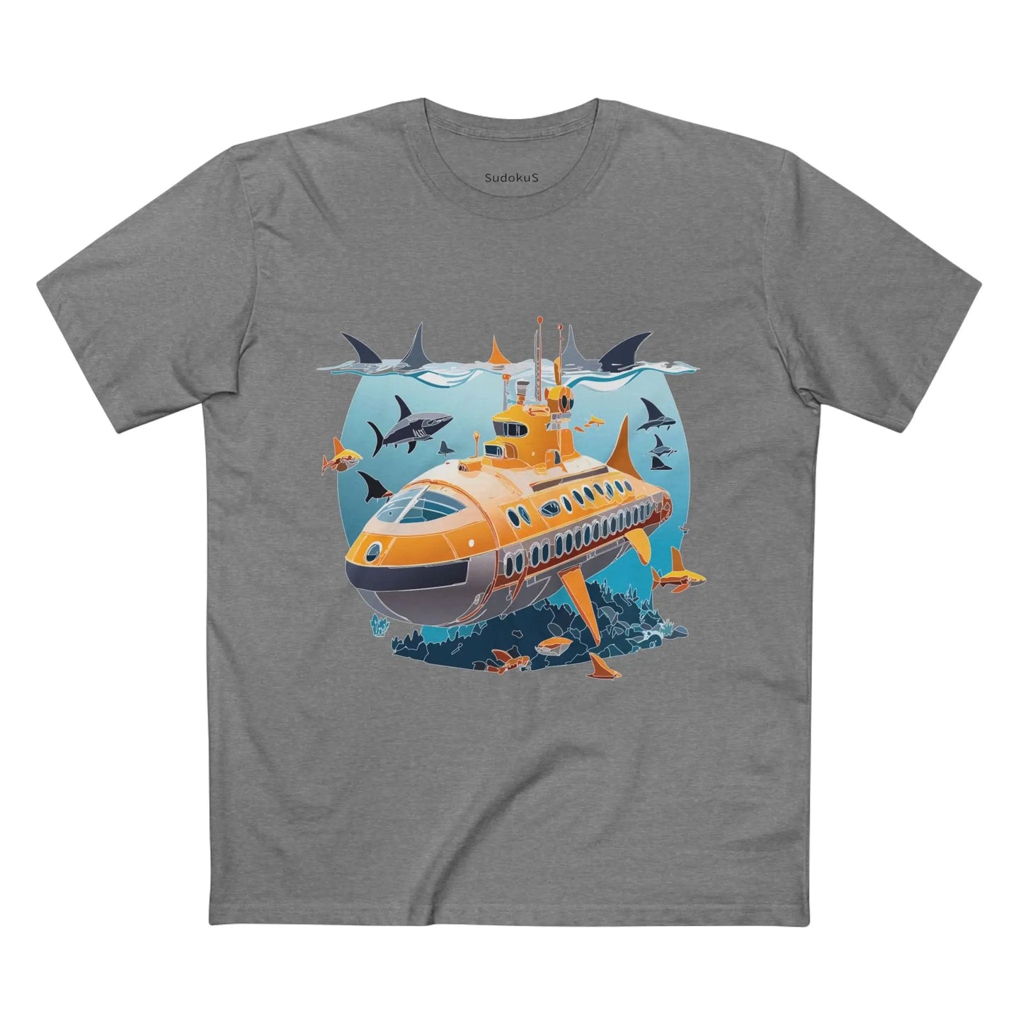 Ocean Coast Graphic Unisex 100 Cotton Staple Tee 17