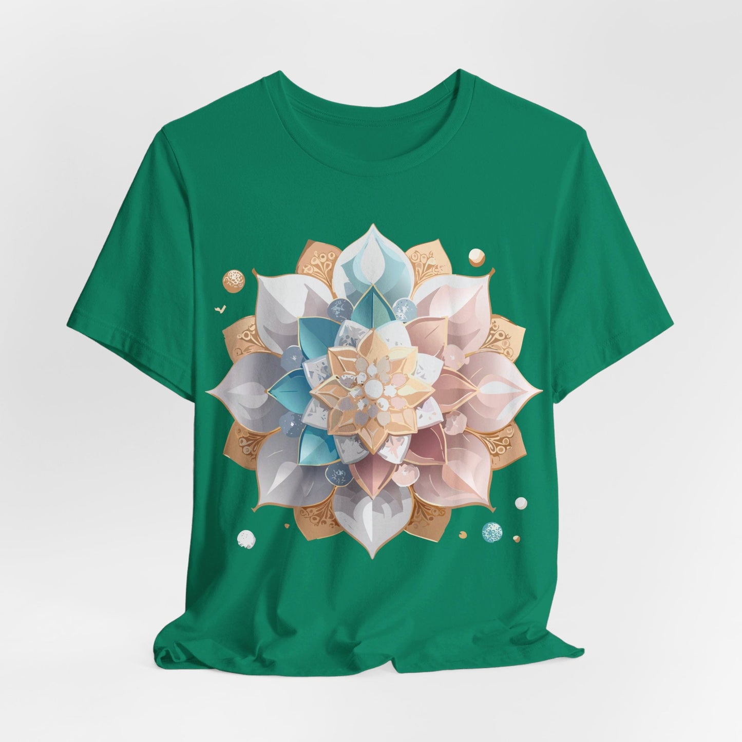 Mandala Graphic Tee Unisex Vintage Inspired Art Design Shirt By Adelpha Premium Artwear
