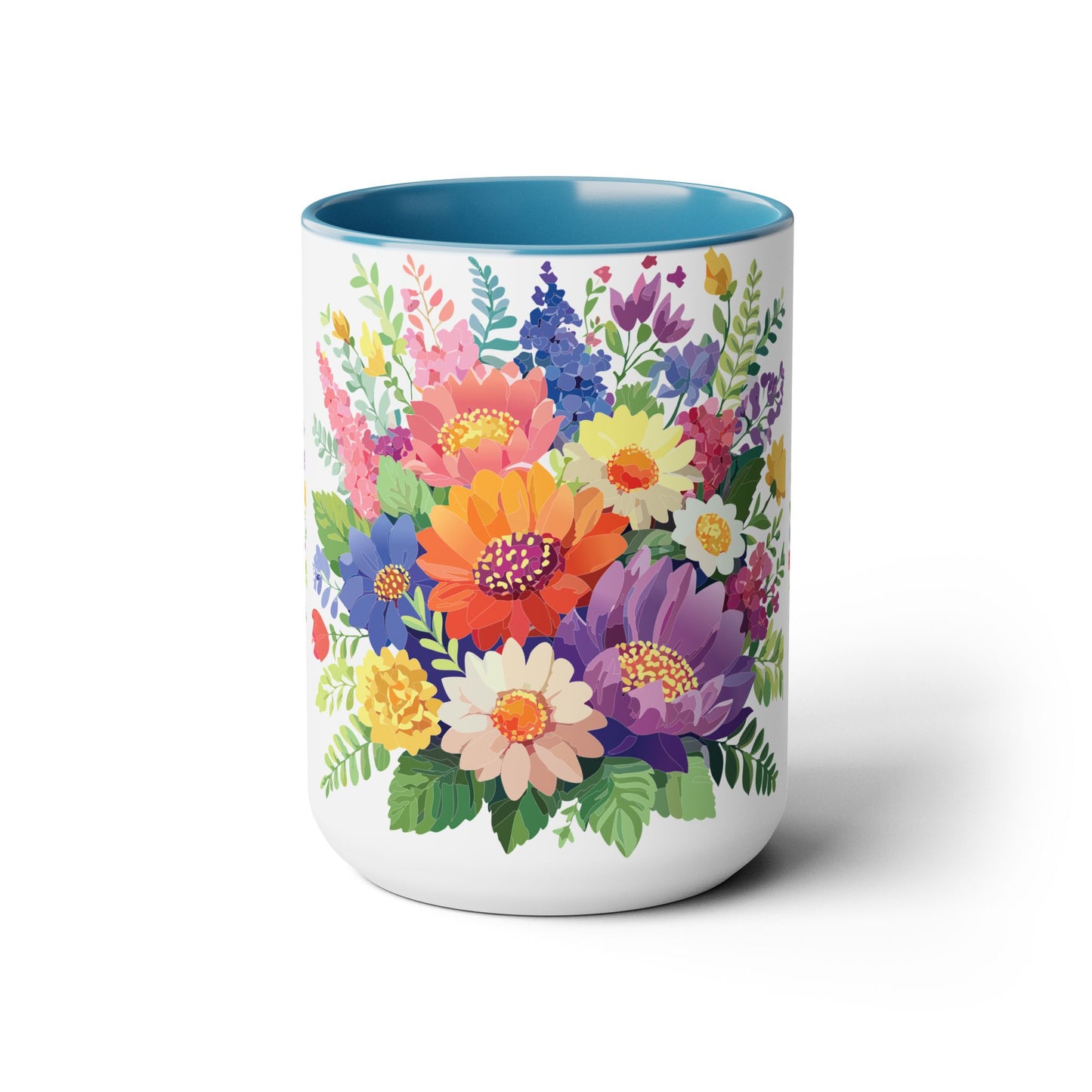 Floral Mug, Floral Cup