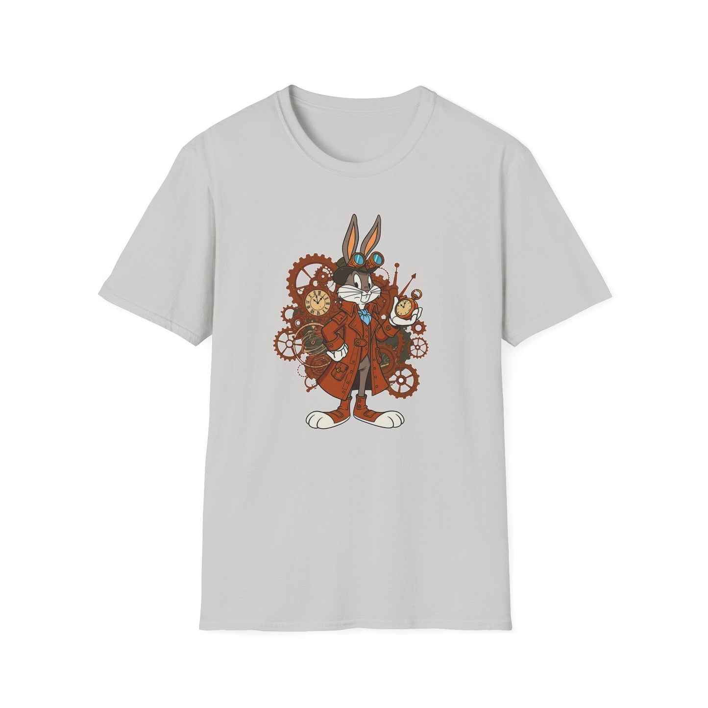 Bugs Bunny Shirt Unisex T Shirt Cartoon Tee 100 Percent Cotton Gildan Softstyle Graphic Tee