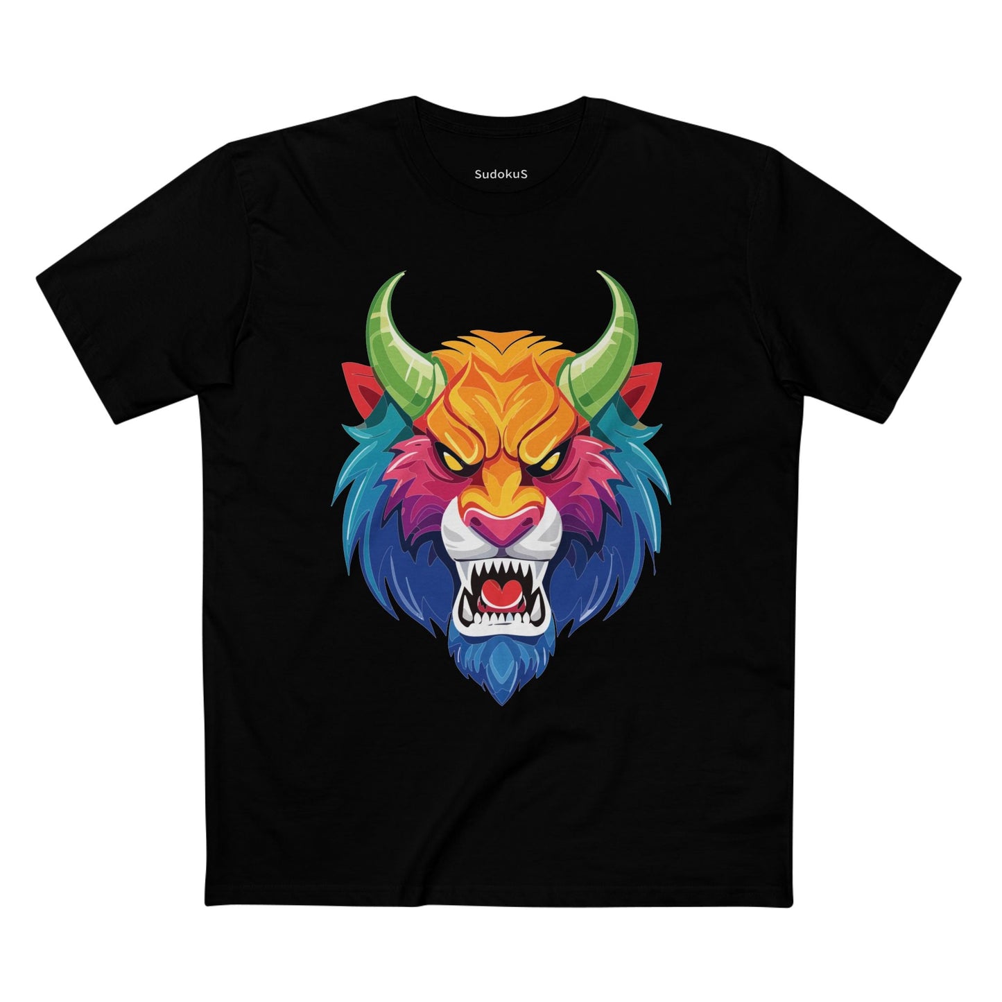 Cartoon Monsters Graphic Unisex 100 Cotton Staple Tee 22