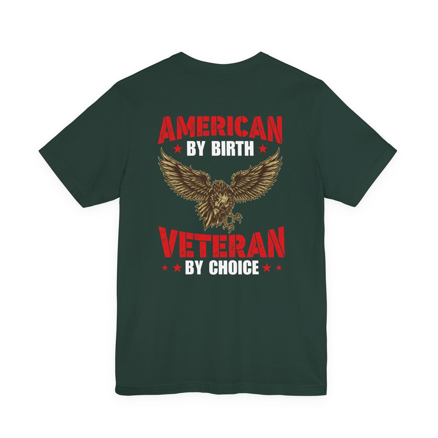 Army Veteran Patriotic Graphic Design Unisex Cotton T-Shirt v23