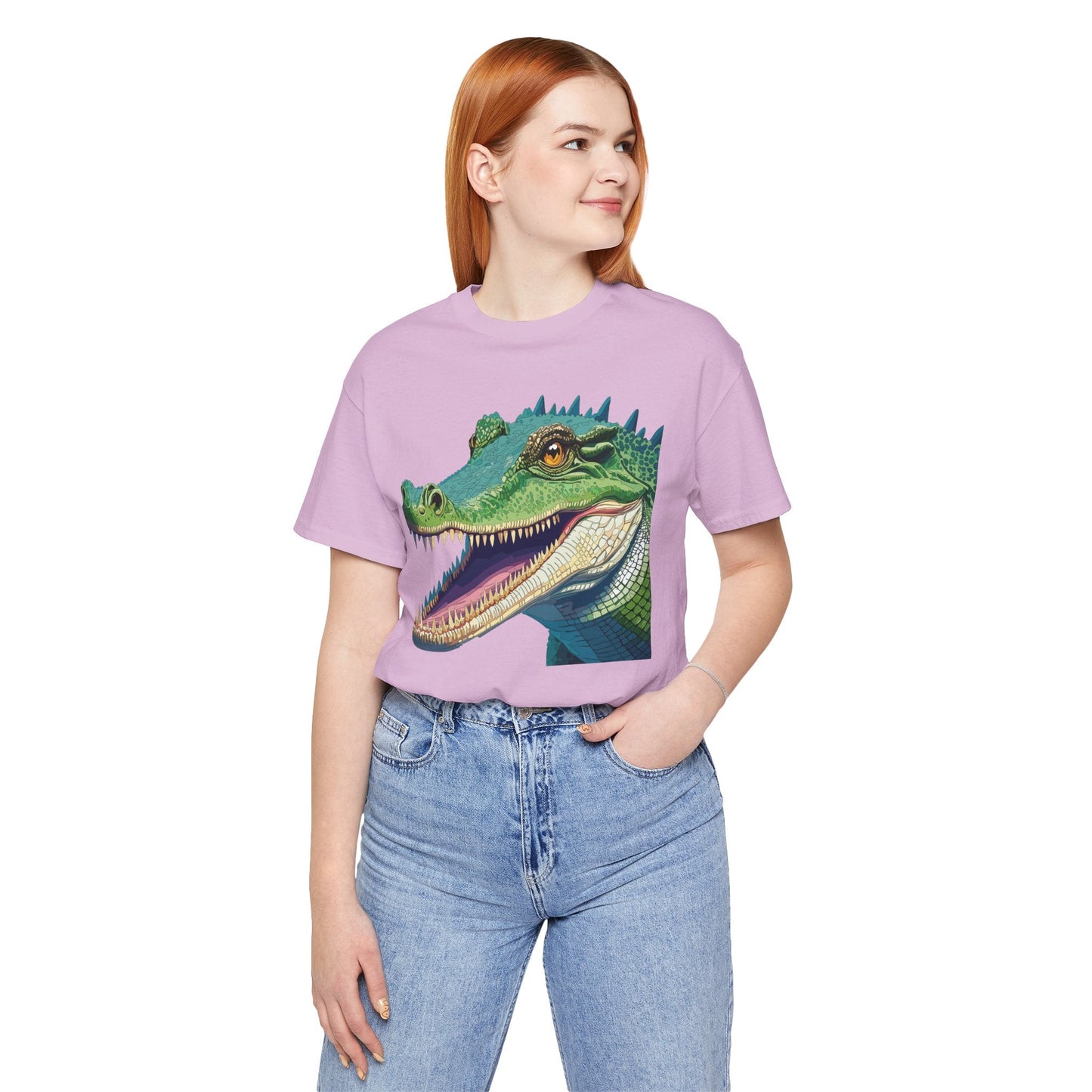 Unisex Animal Tee Shirt With Animals Art Design Wild Animals Jersey Short Sleeve