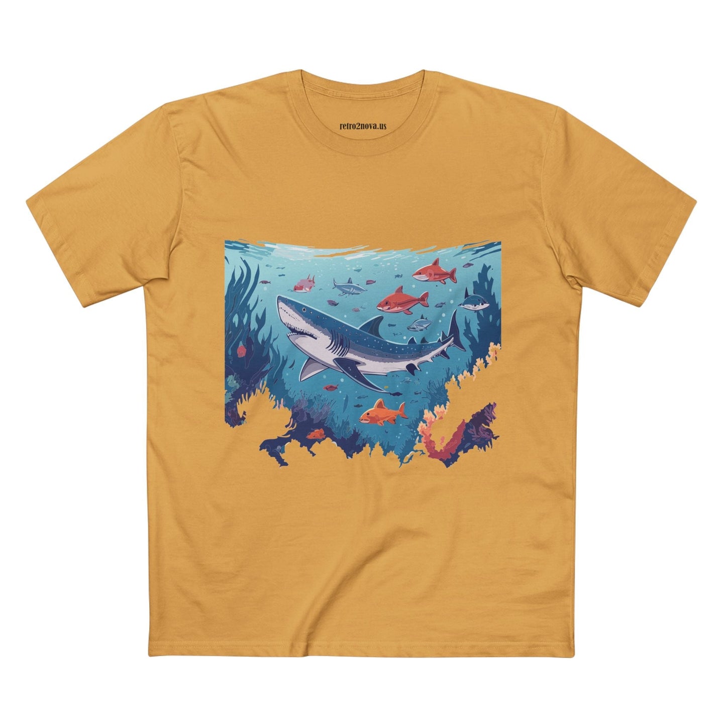 Ocean Shirt Ocean Pacific OP6 Unisex Premium Cotton Tee With Original Art By Retro2Nova