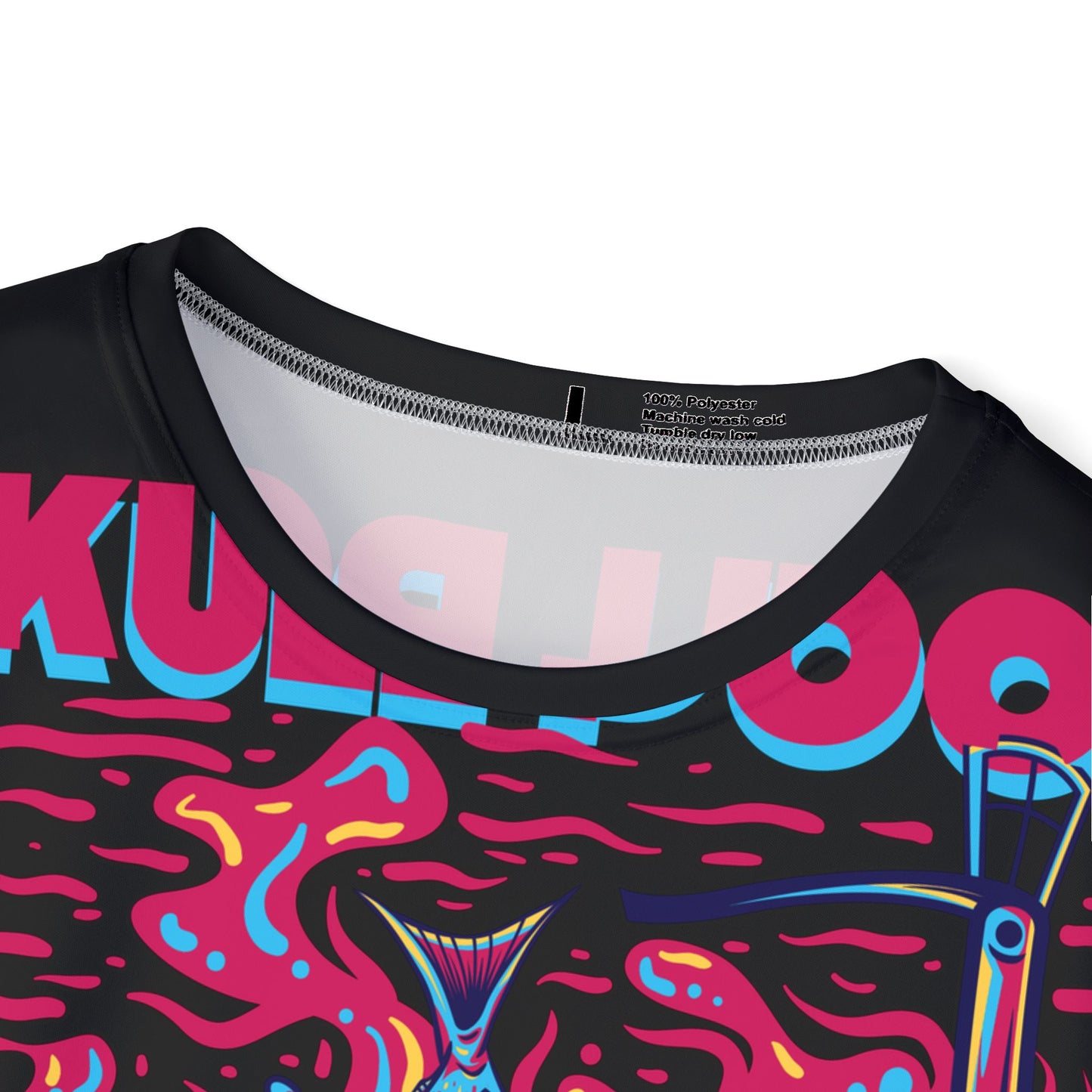 Be25 Fun Graphic T-Shirt, Art Design Poly Shirt, All Over Print Graphic Tee, Monsters T-Shirt, Cartoon Tees