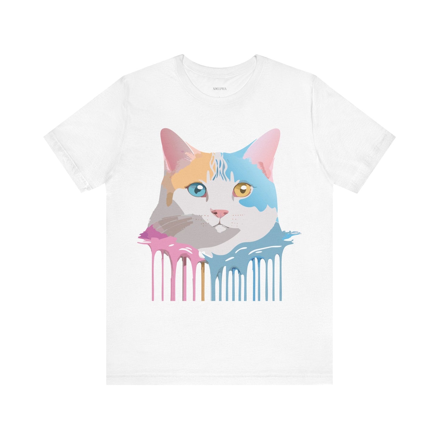 Adelpha Cat Graphic Tee Unisex Jersey Short Sleeve Vintage Inspired