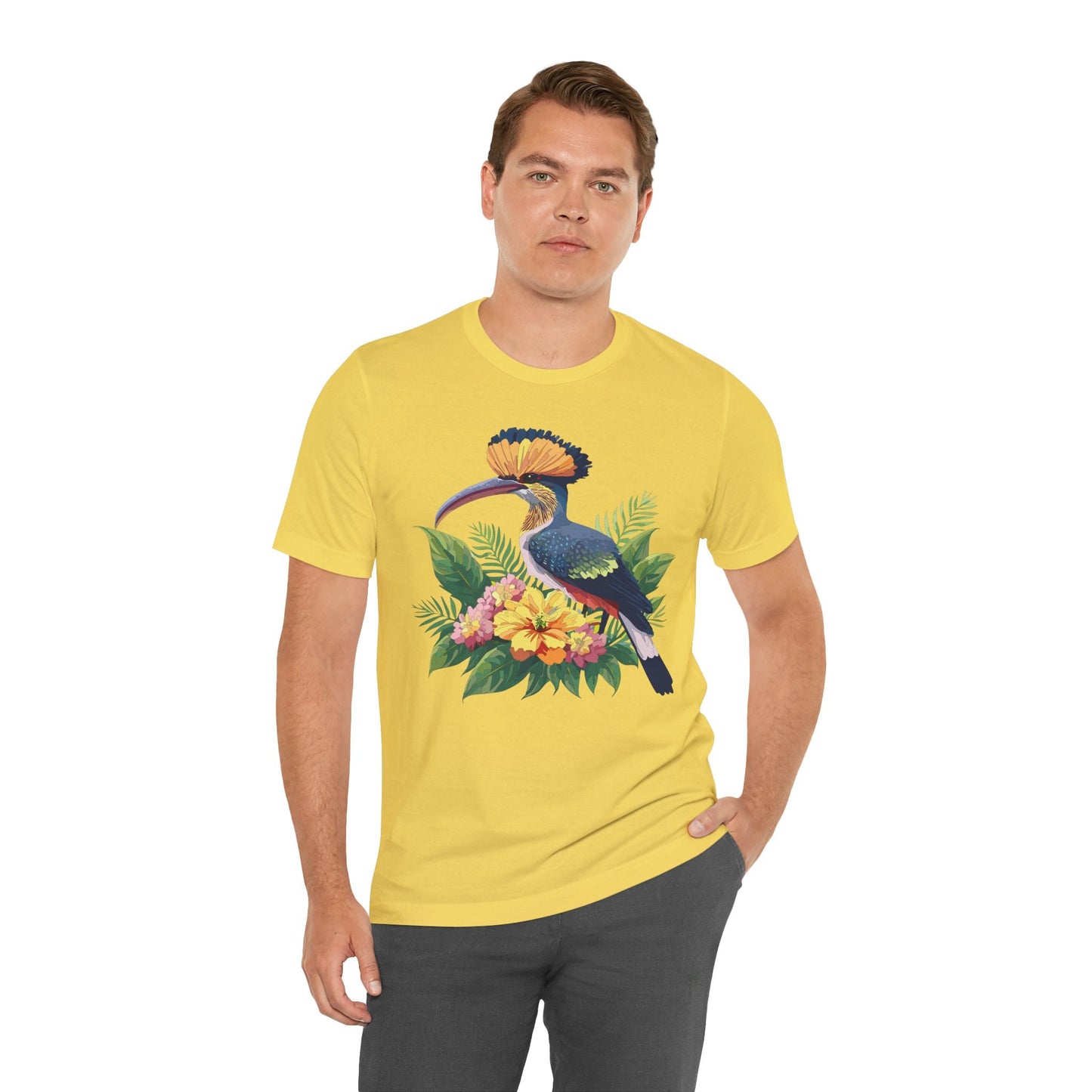 Unisex Animal Tee Shirt With Art Design Wild Animals Short Sleeve Jersey Tee For Everyday