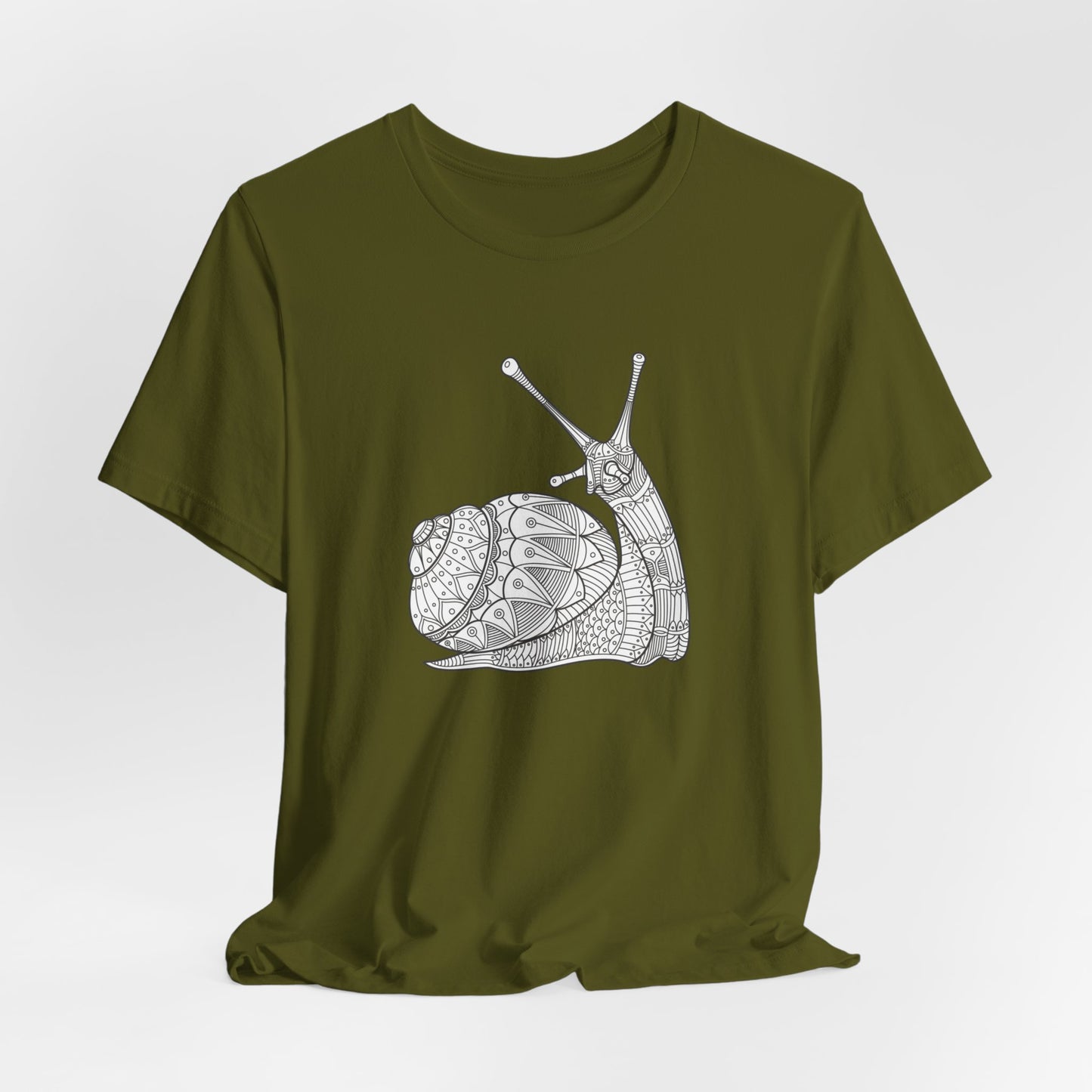 Unisex-T-Shirt mit Tier-Print 