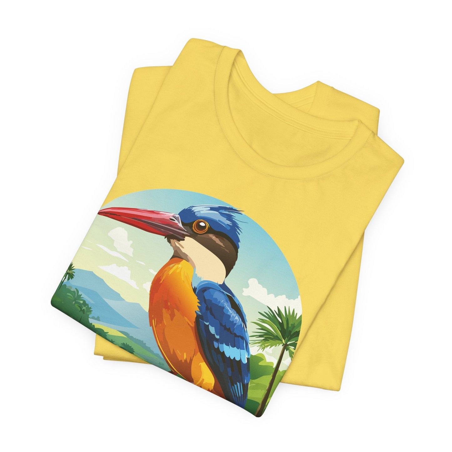 Unisex Animal Shirt With Art Design Featuring Wild Animals Jersey Short Sleeve Tee