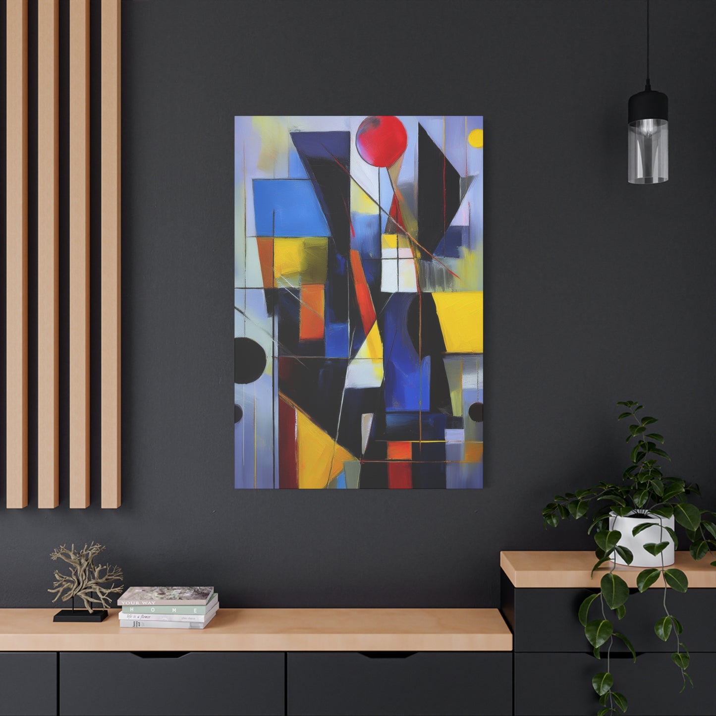 Abstract Colors Painting Print Canvas 20x24,20x30,24x30, 24x32,24x36,30x40, 32x48,36x48,40x60 Pine-Wood Inner Frame ABS-34