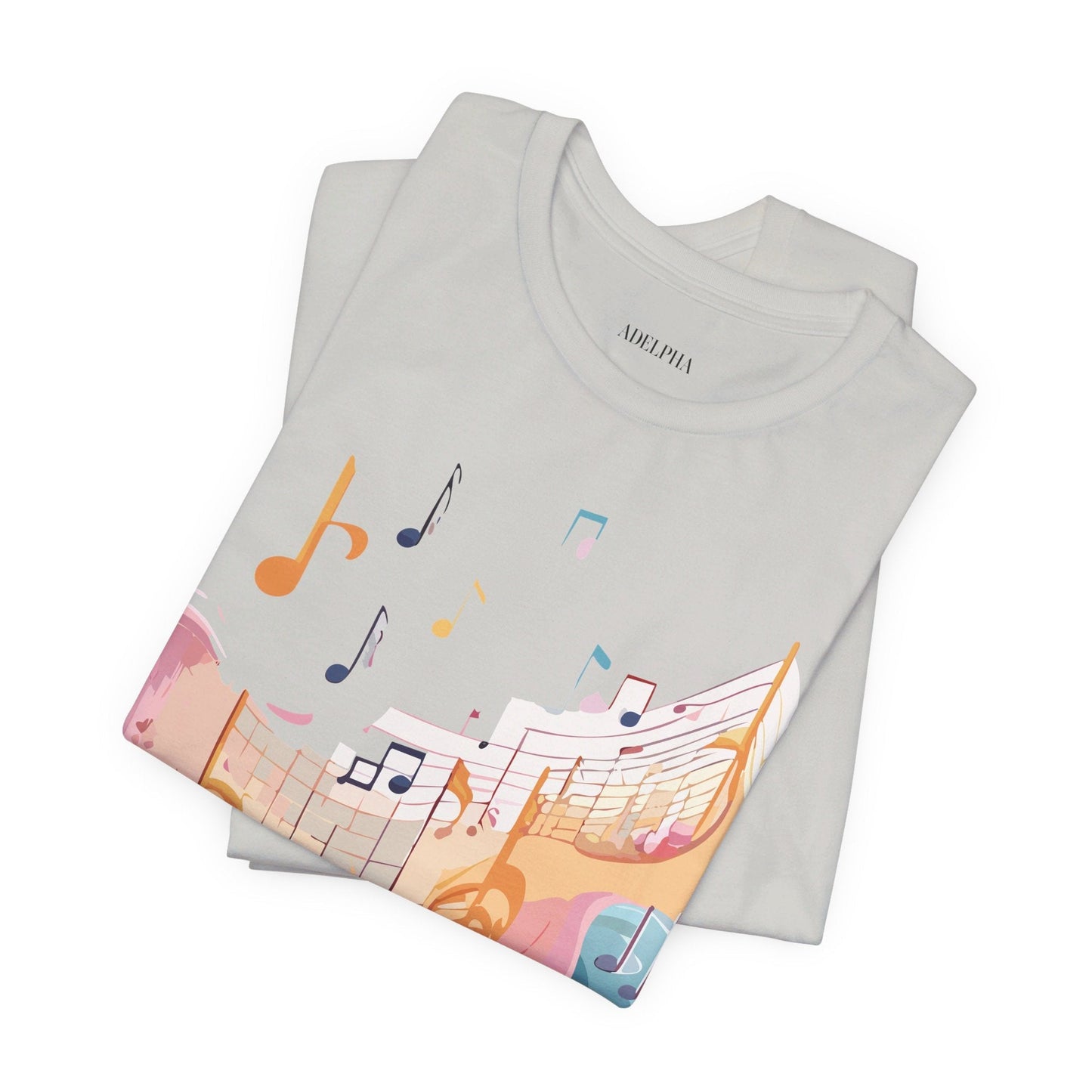 Adelpha Graphic Tee Unisex Jersey Short Sleeve Vintage Inspired Artwork Music T Shirt Casual Wear