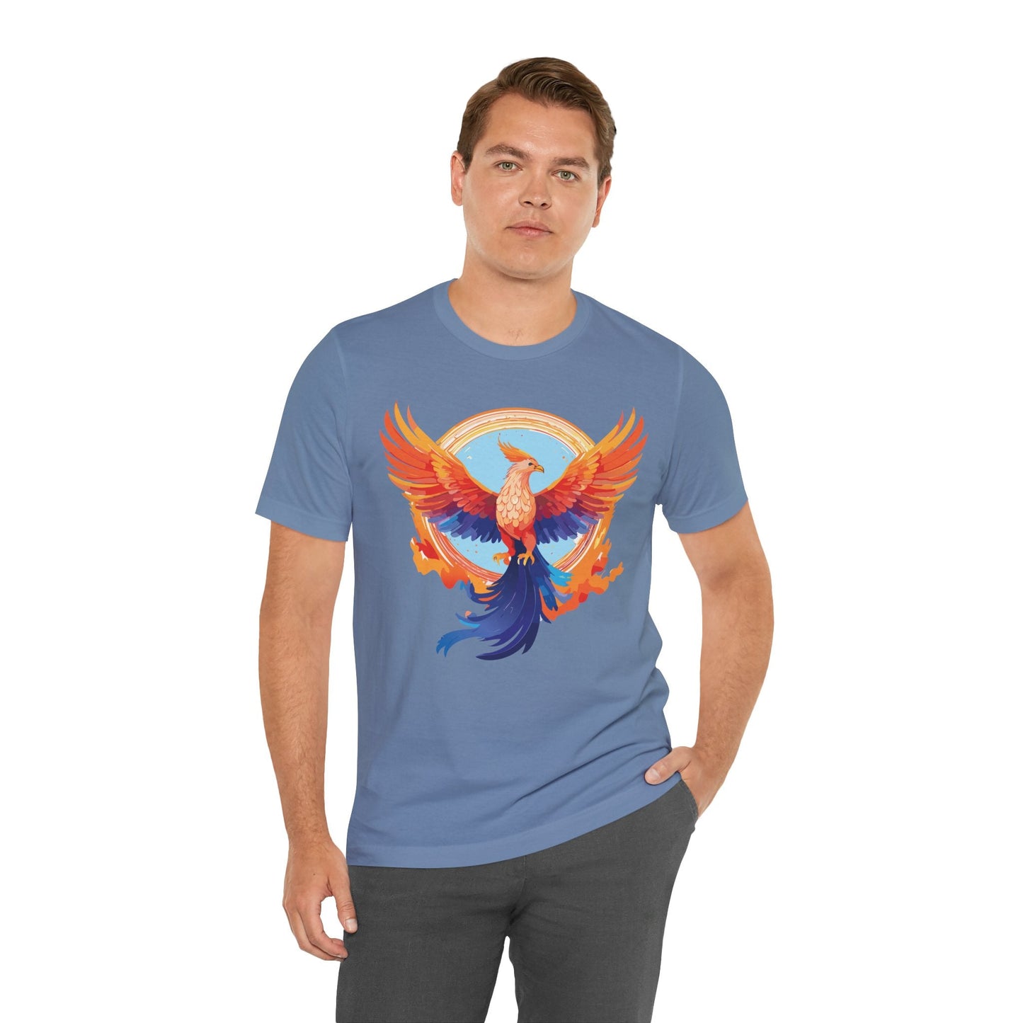Unisex Animal Shirt With Art Design Wild Animals Tee Short Sleeve Comfort Fit Everyday Wear