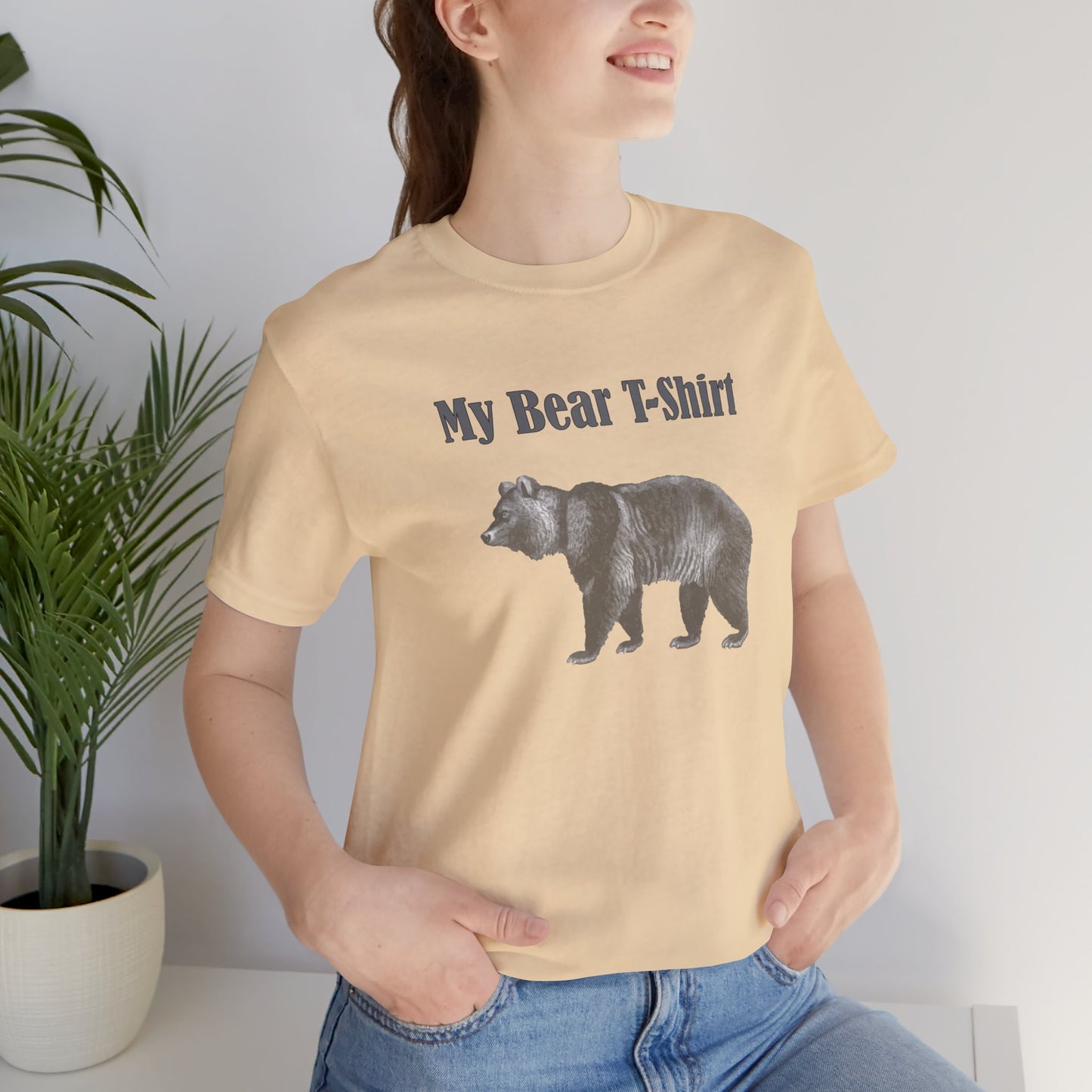 Unisex Cotton Tee Shirt with animals Print