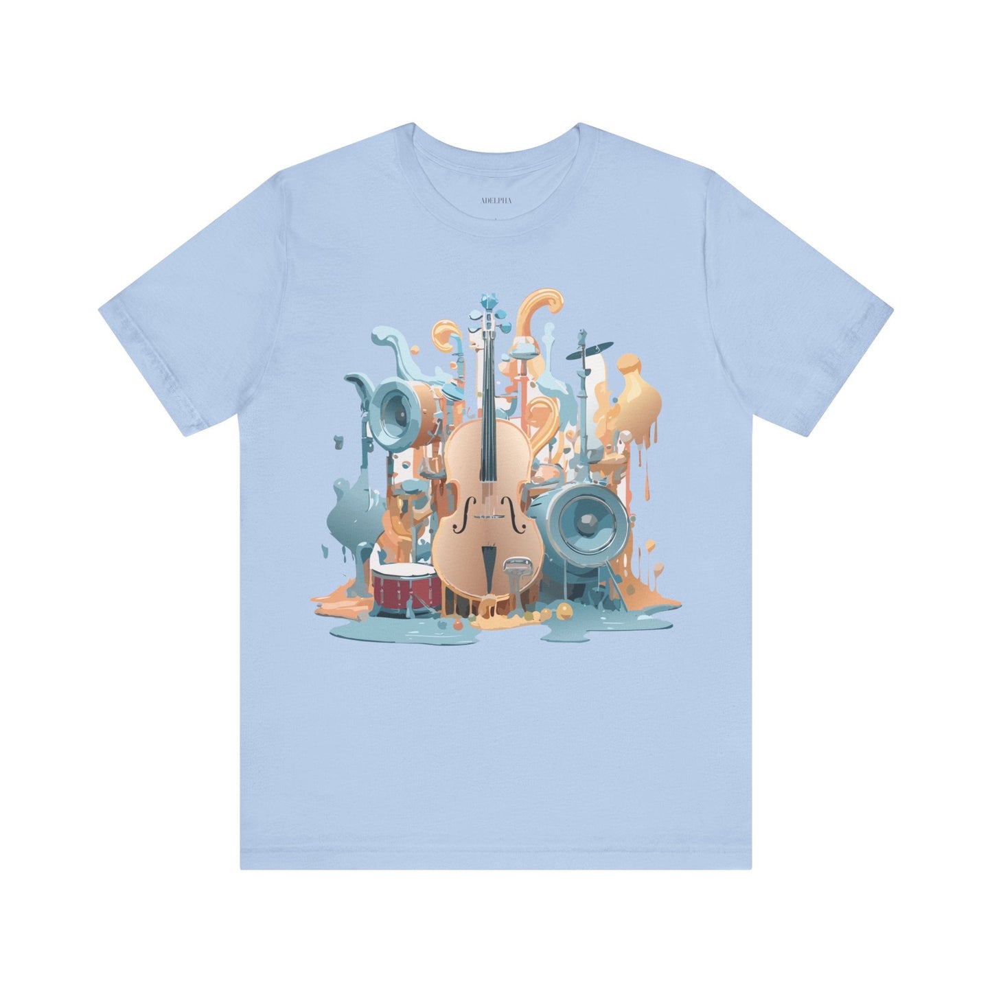 Adelpha Graphic Unisex Art Design Tee Vintage Inspired Short Sleeve T Shirt Premium Comfort