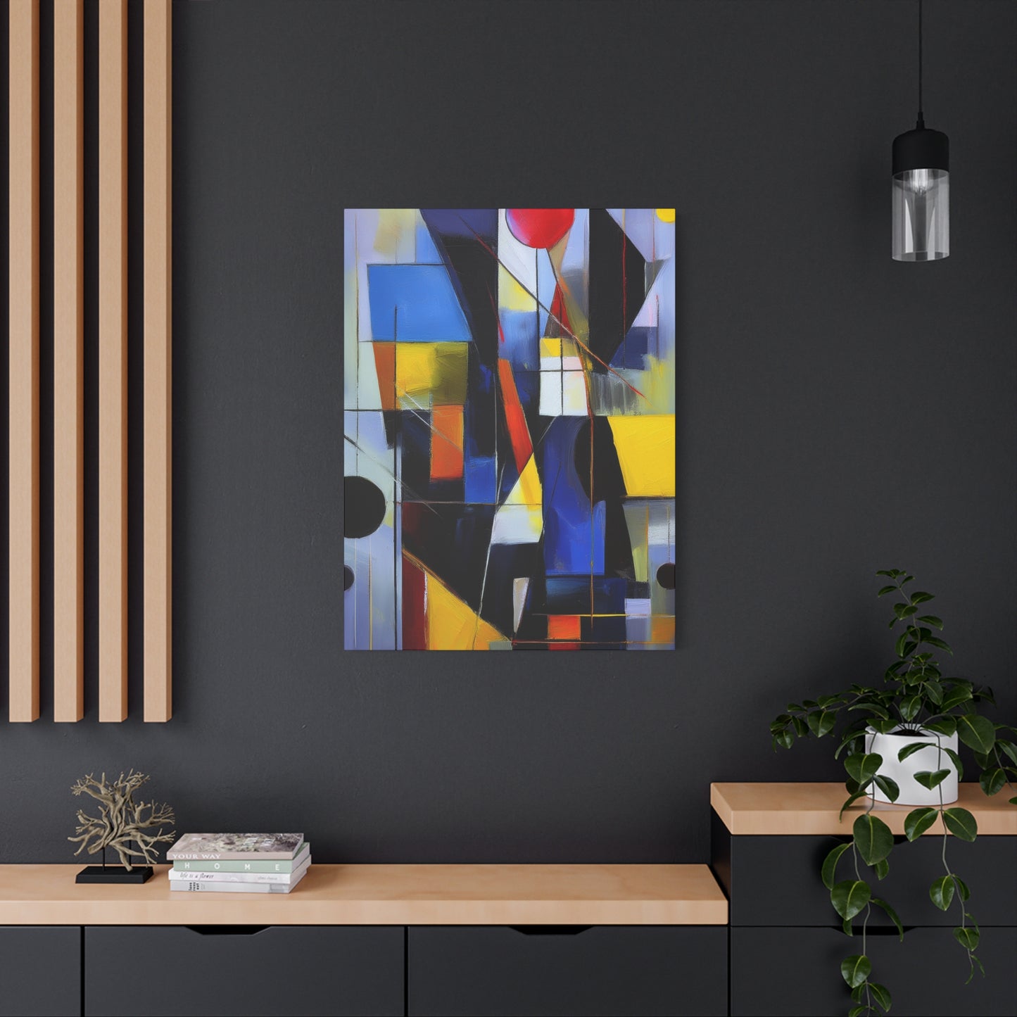 Abstract Colors Painting Print Canvas 20x24,20x30,24x30, 24x32,24x36,30x40, 32x48,36x48,40x60 Pine-Wood Inner Frame ABS-34