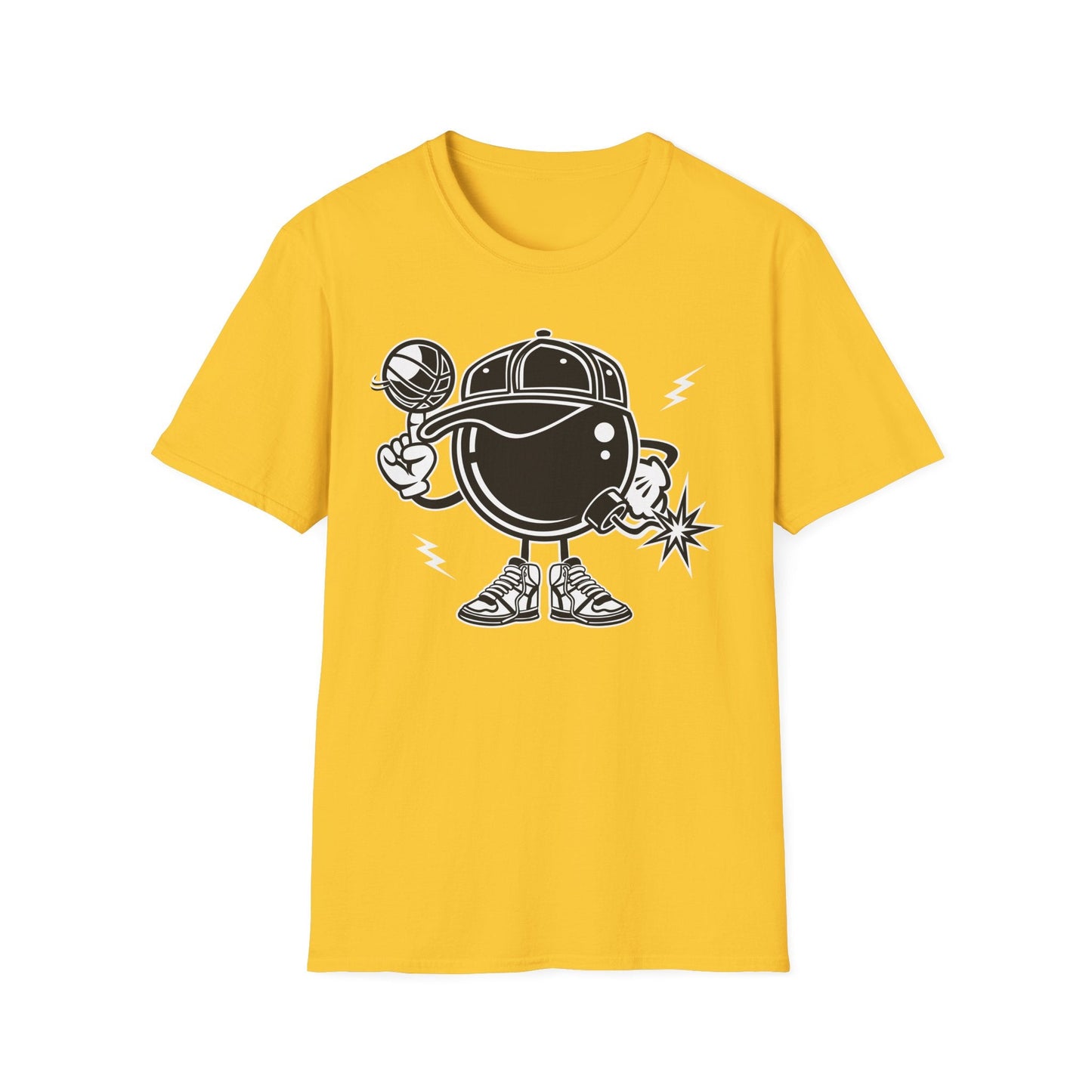 Cartoon Animation T Shirt Unisex Funny Tee Gildan Softstyle 100 Percent Cotton Comfort