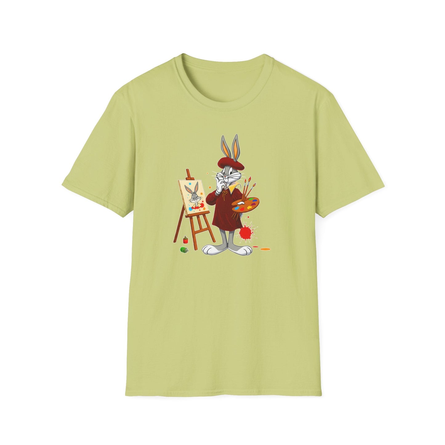 Bugs Bunny Shirt Unisex Cartoon T Shirt Softstyle 64000 Graphic Tee By Gildan Brand