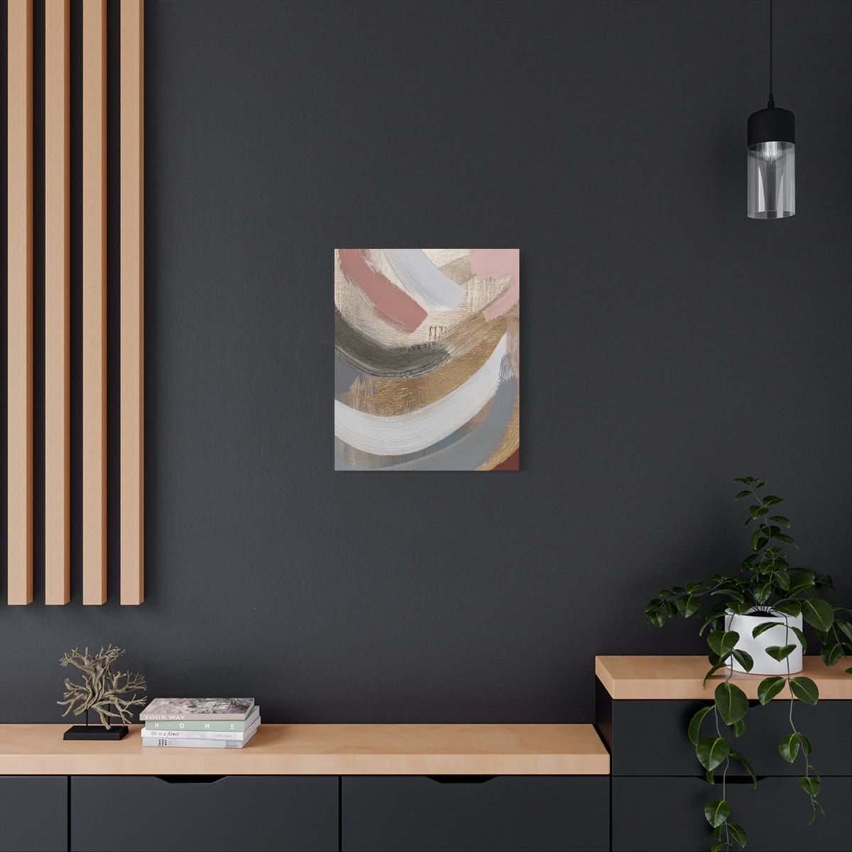 Abstract Pastel Painting Print Canvas 20x24,20x30,24x30 24x32,24x36,30x40 32x48,36x48,40x60 Pine-Wood Inner Frame ABS-90