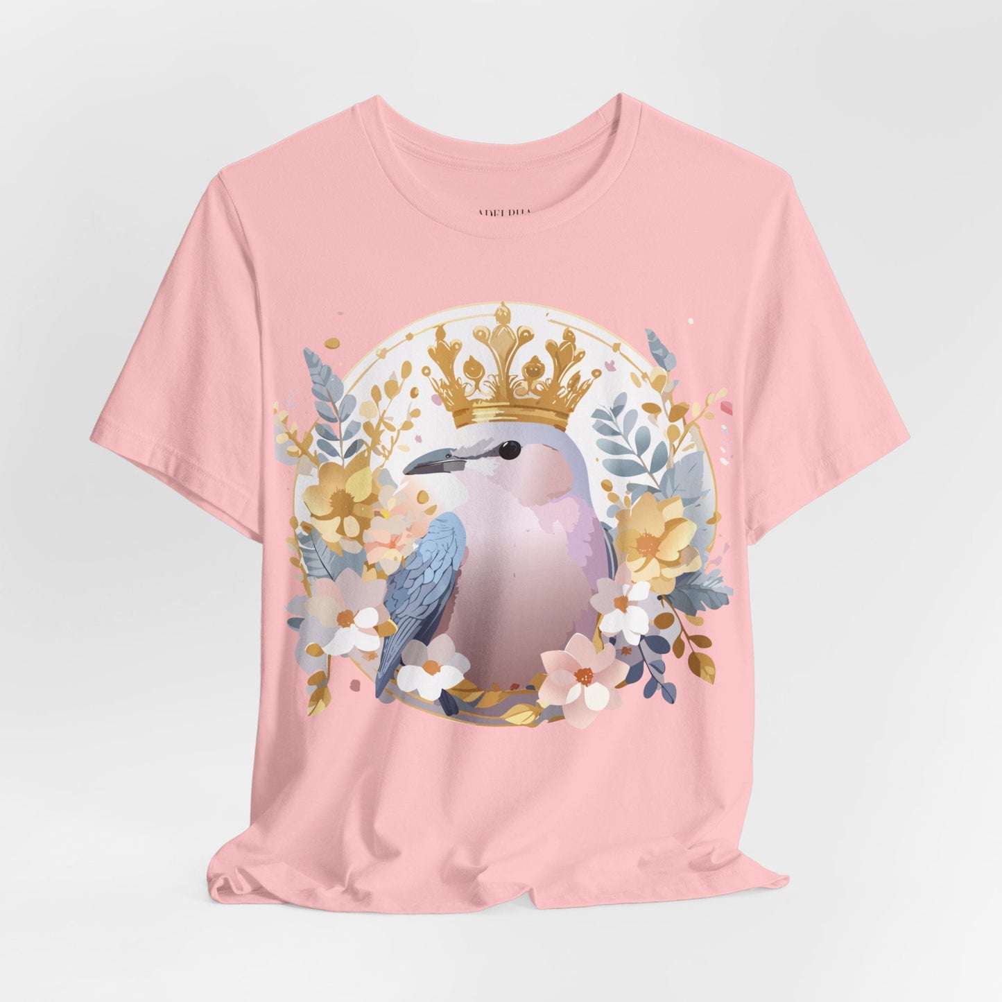 Adelpha Medallion Graphic Tee Unisex Short Sleeve Vintage Inspired Artwork Shirt