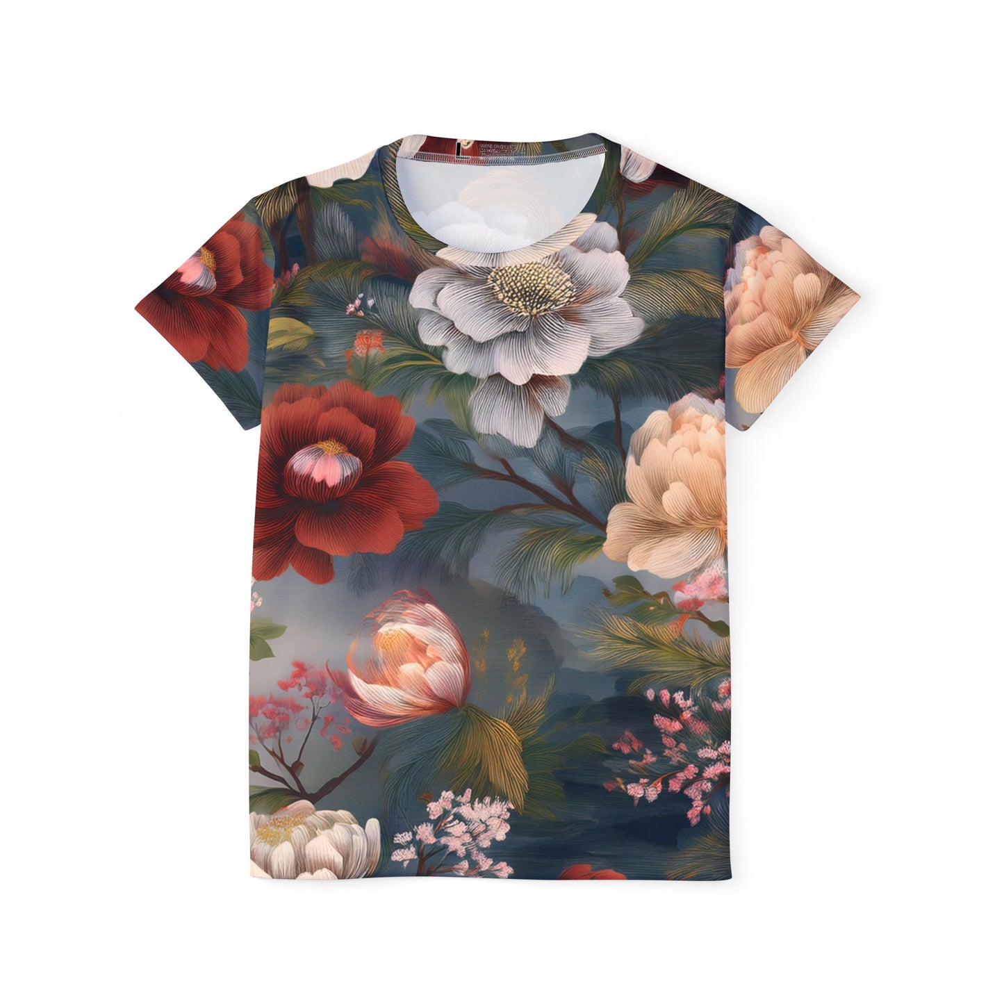 Floral Print Shirt, Shirt with Flowers