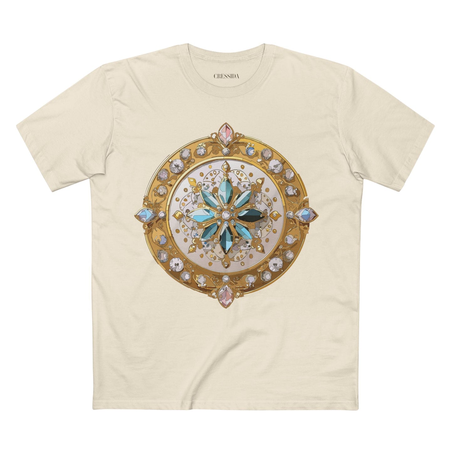 Medallion Graphic T-Shirt Unisex 100 Cotton With Gold Art Design Medal Tee 10